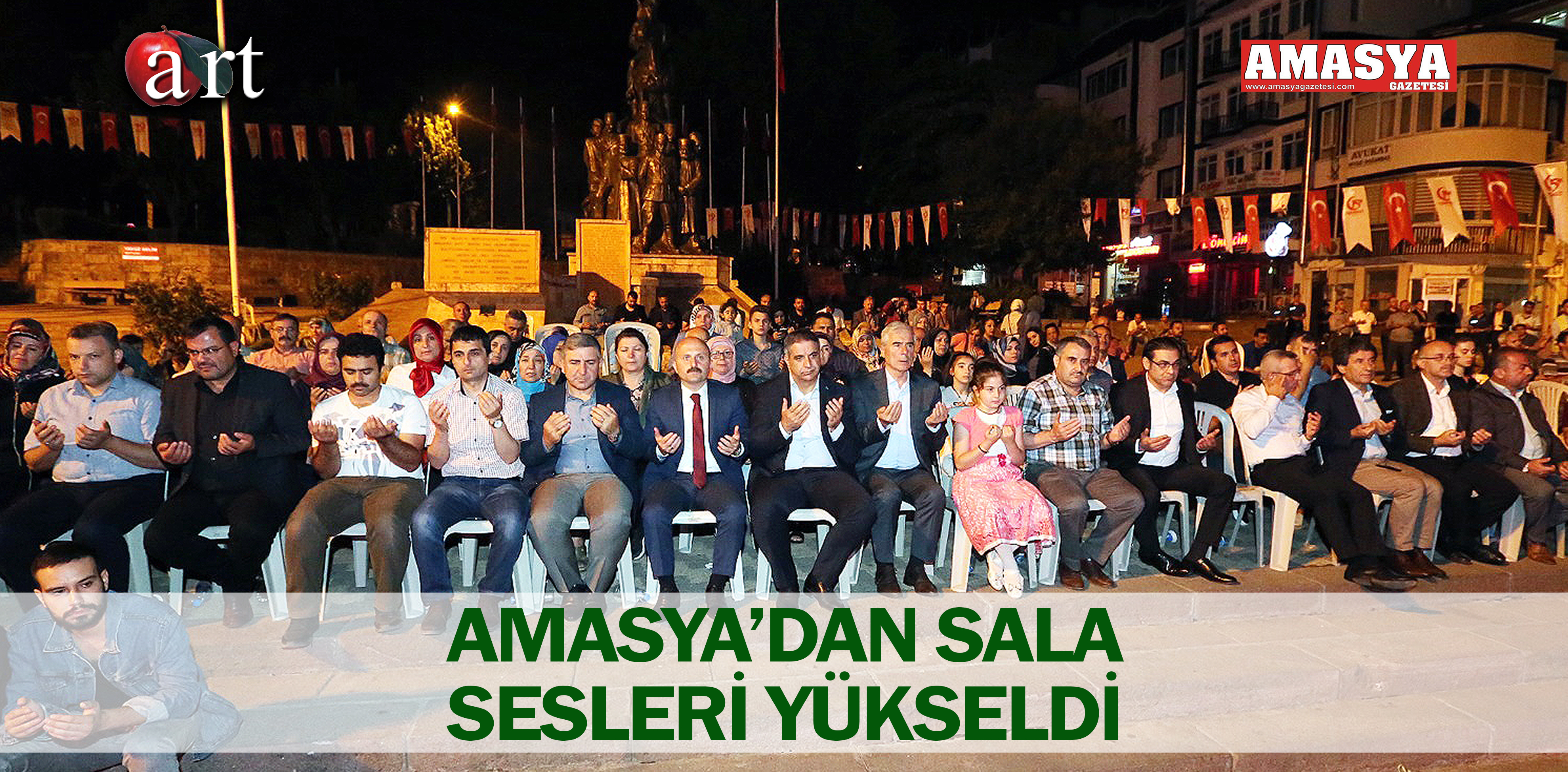 AMASYA’DAN SELA SESLERİ YÜKSELDİ