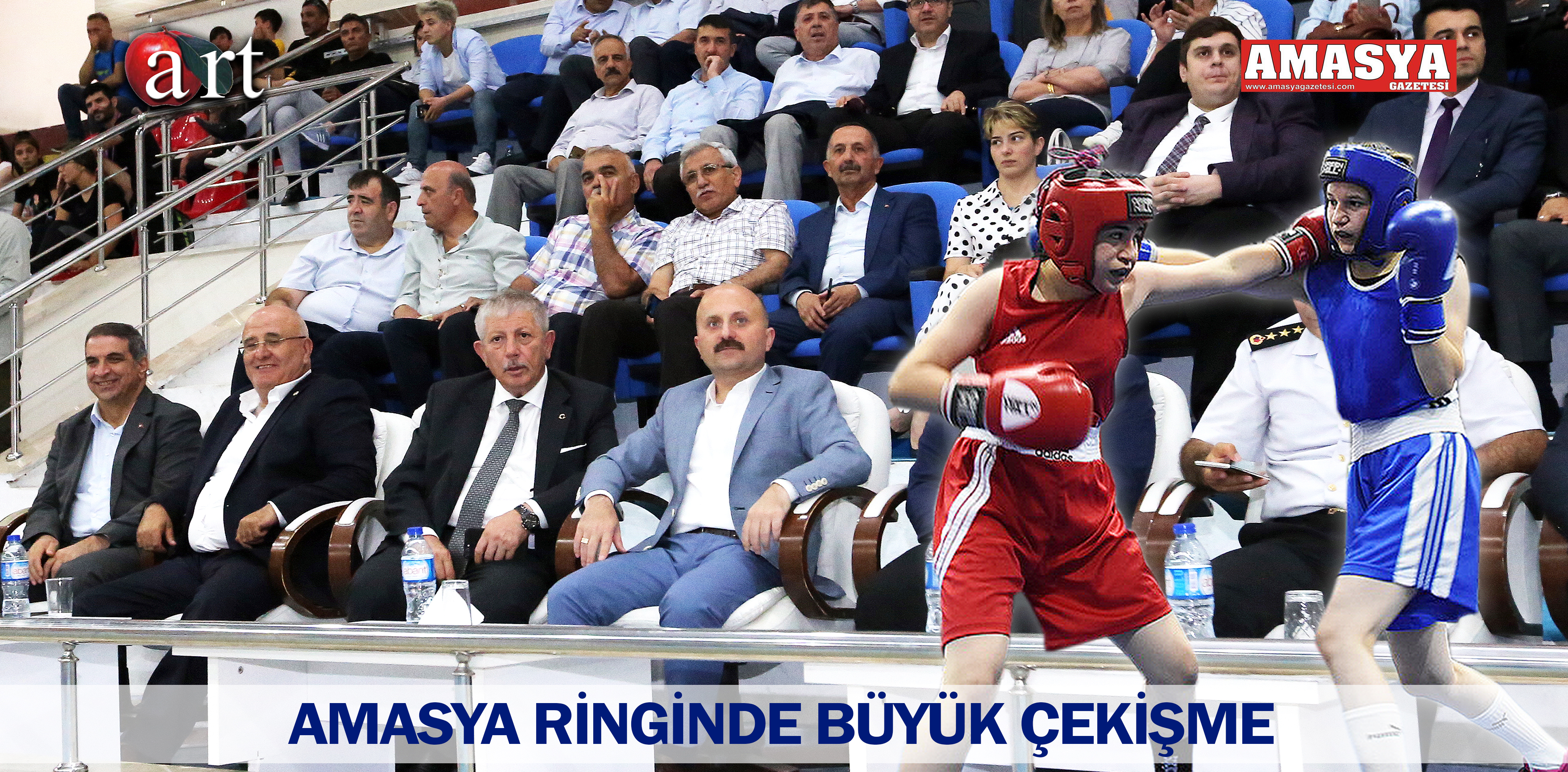 AMASYA RİNGİNDE BÜYÜK ÇEKİŞME