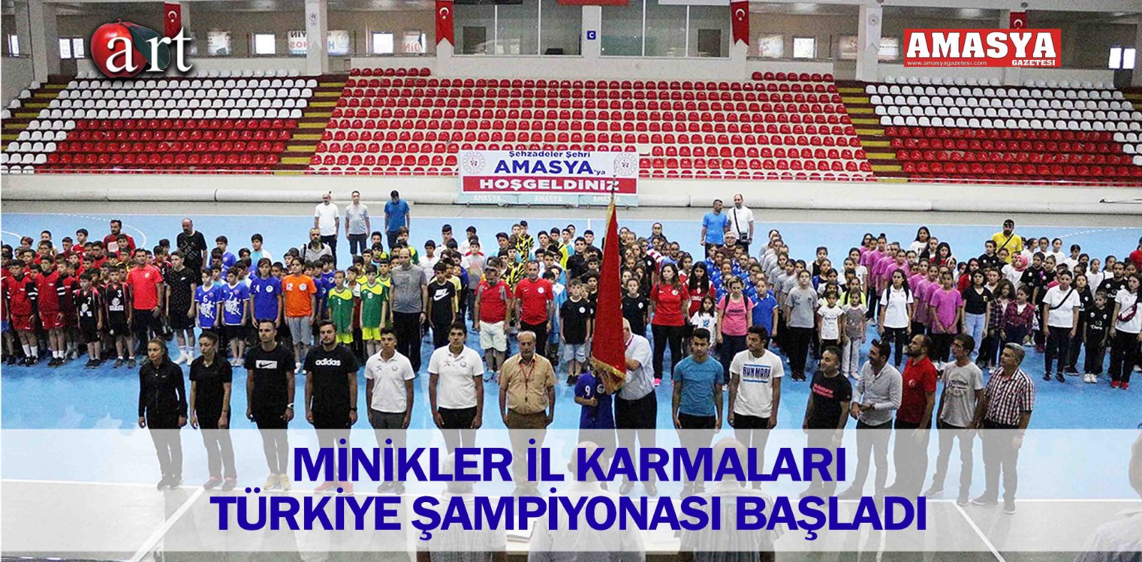 MİNİKLER İL KARMALARI TÜRKİYE ŞAMPİYONASI BAŞLADI