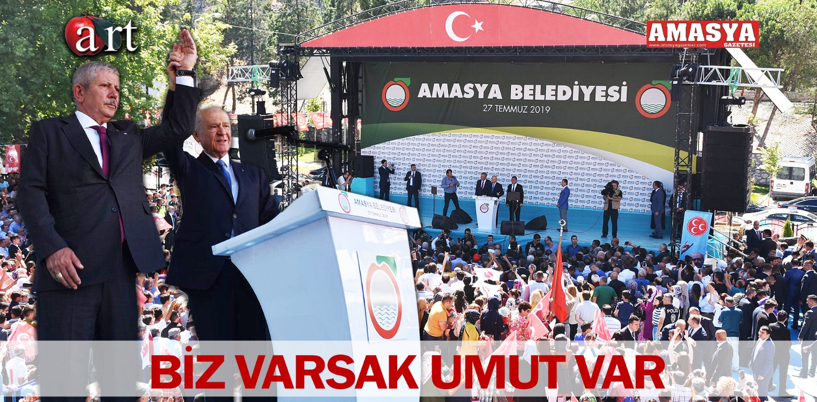 BİZ VARSAK UMUT VAR