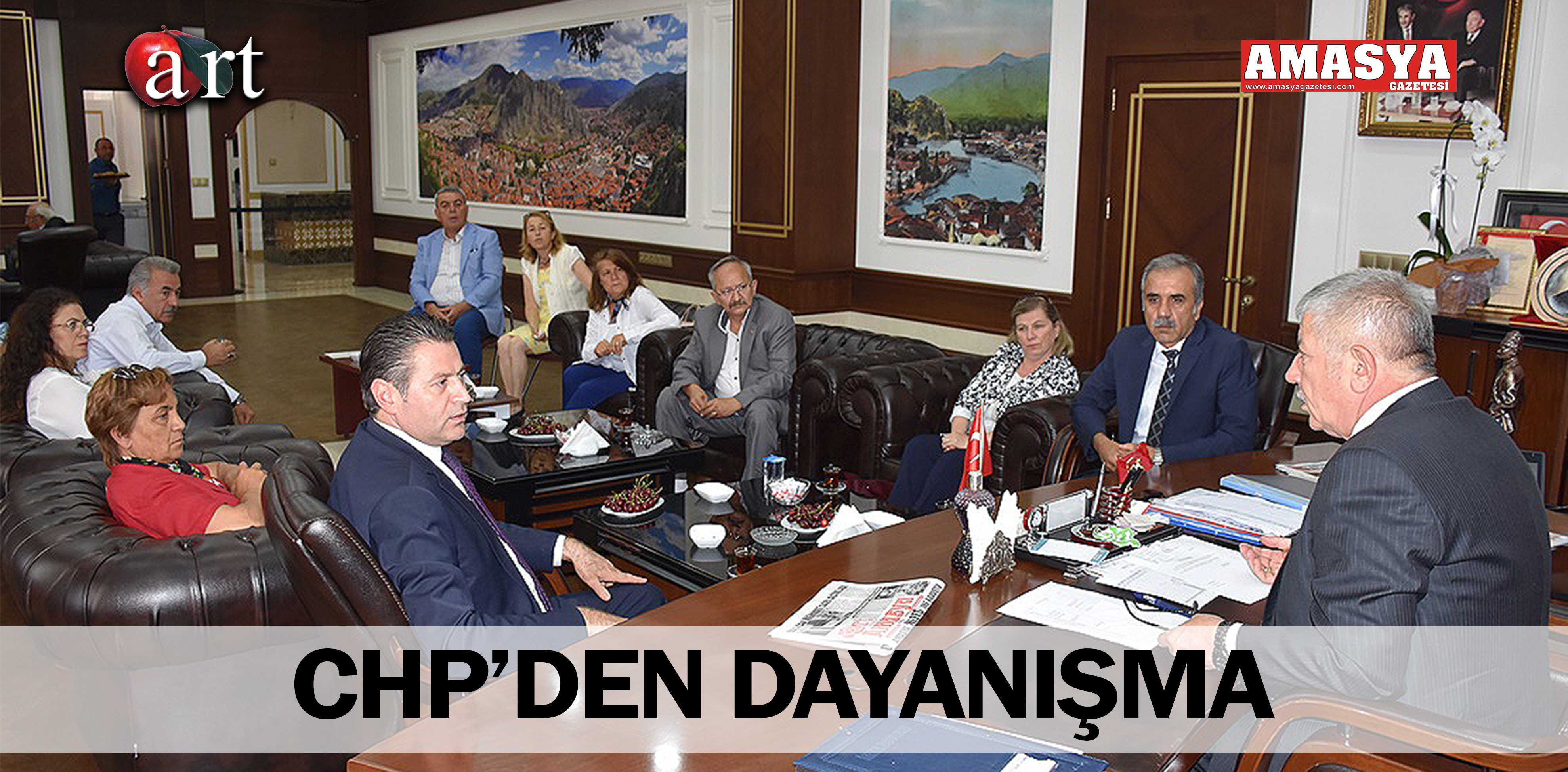 CHP’DEN DAYANIŞMA