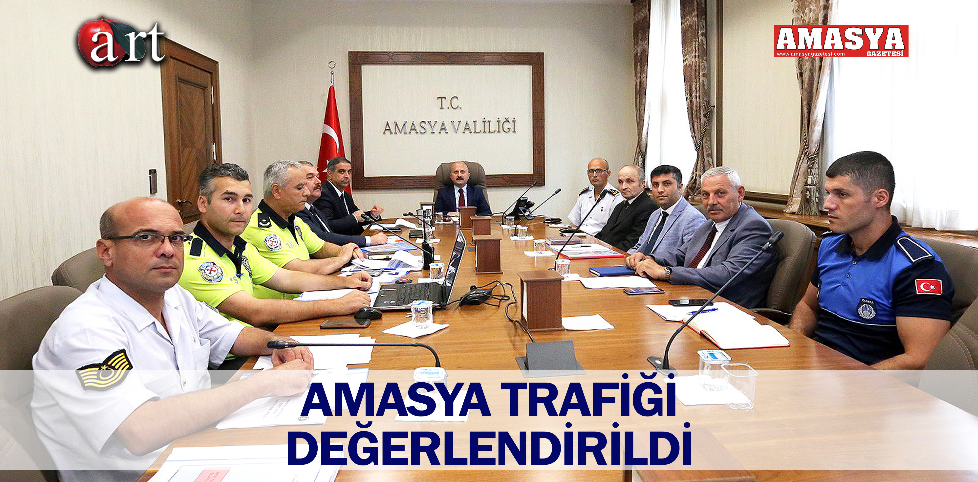 AMASYA TRAFİĞİ DEĞERLENDİRİLDİ