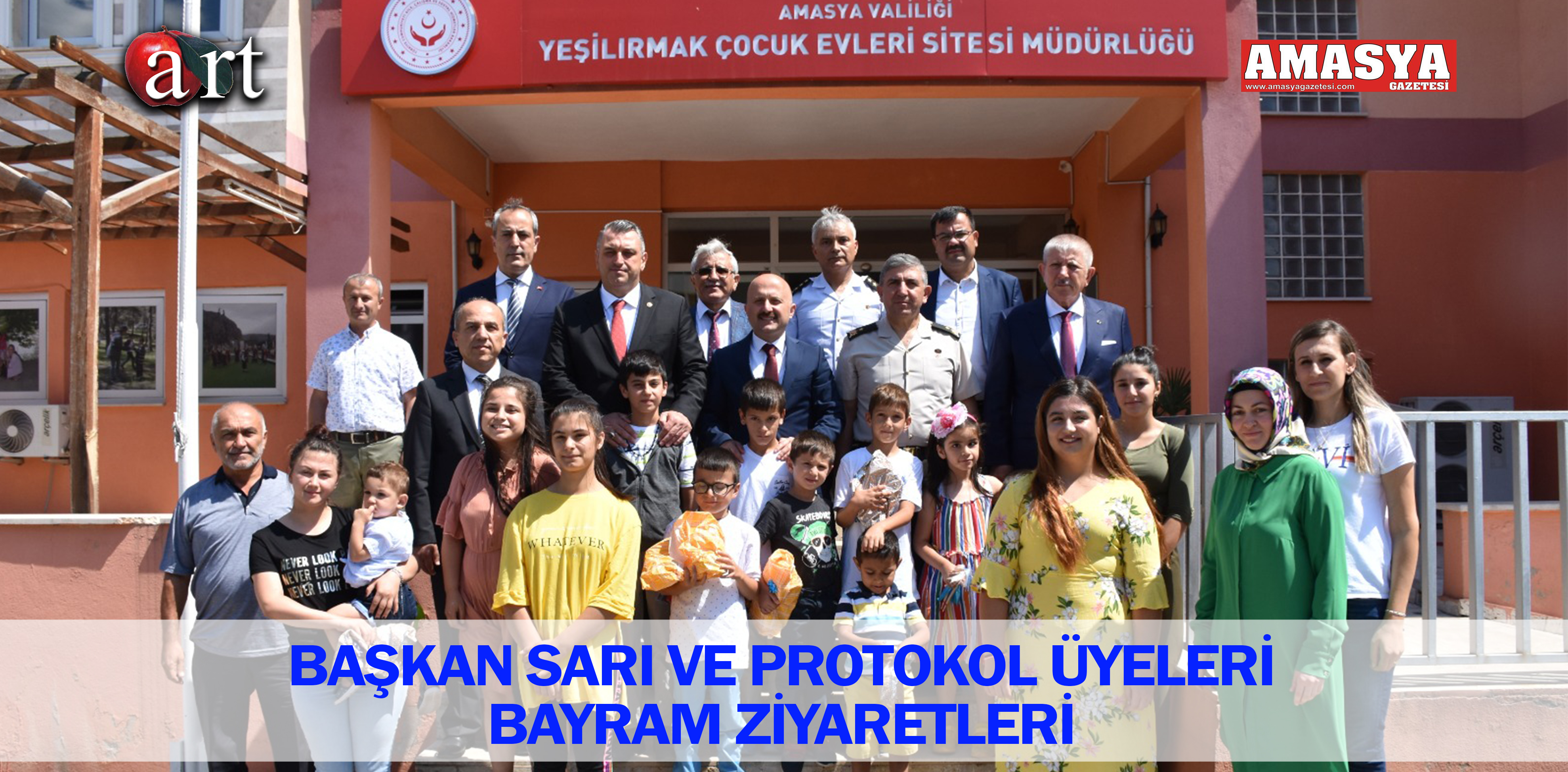 BAŞKAN SARI VE PROTOKOL ÜYELERİ BAYRAM ZİYARETLERİ