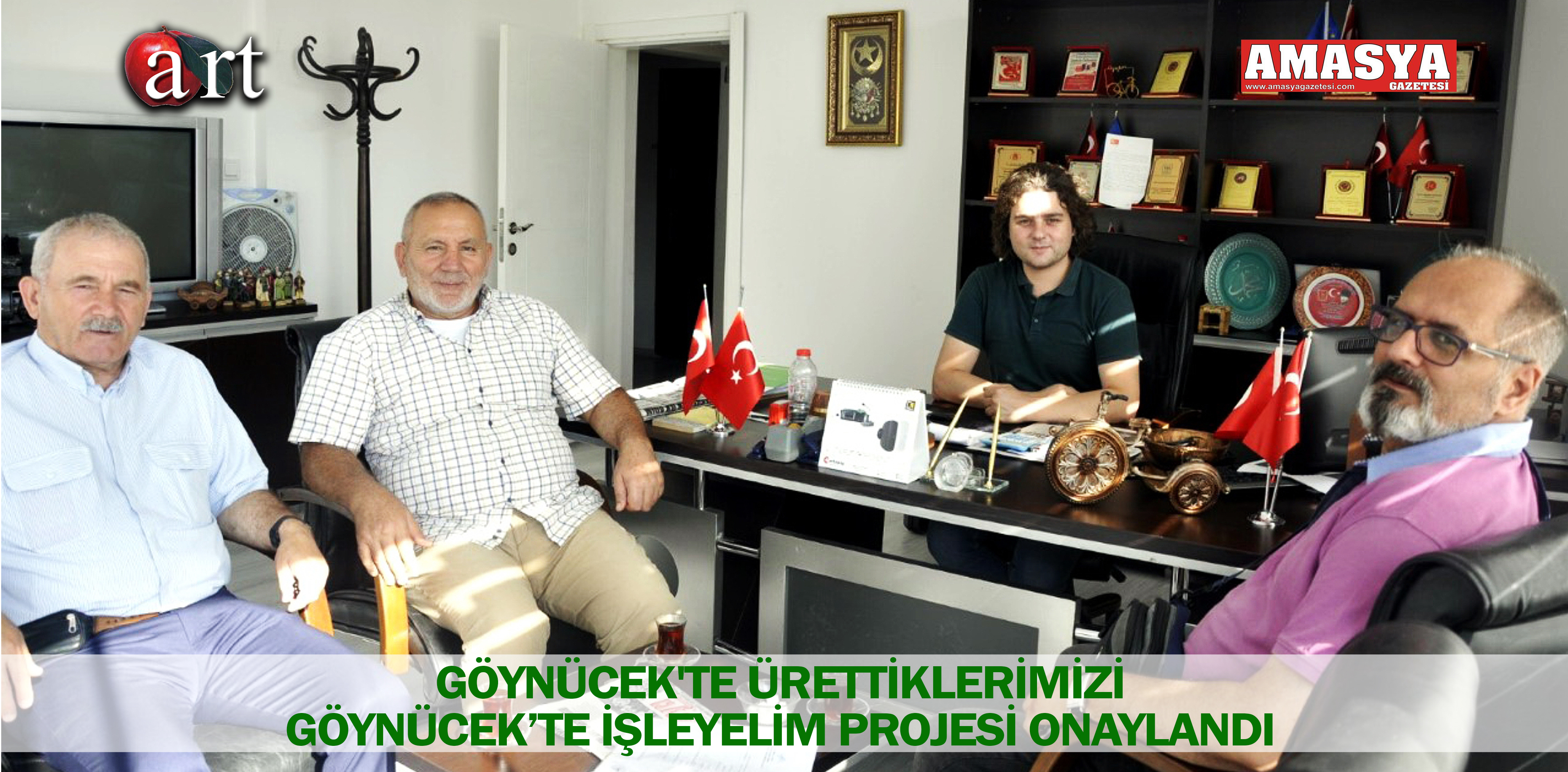 GÖYNÜCEK’TE ÜRETTİKLERİMİZİ GÖYNÜCEK’TE İŞLEYELİM PROJESİ ONAYLANDI