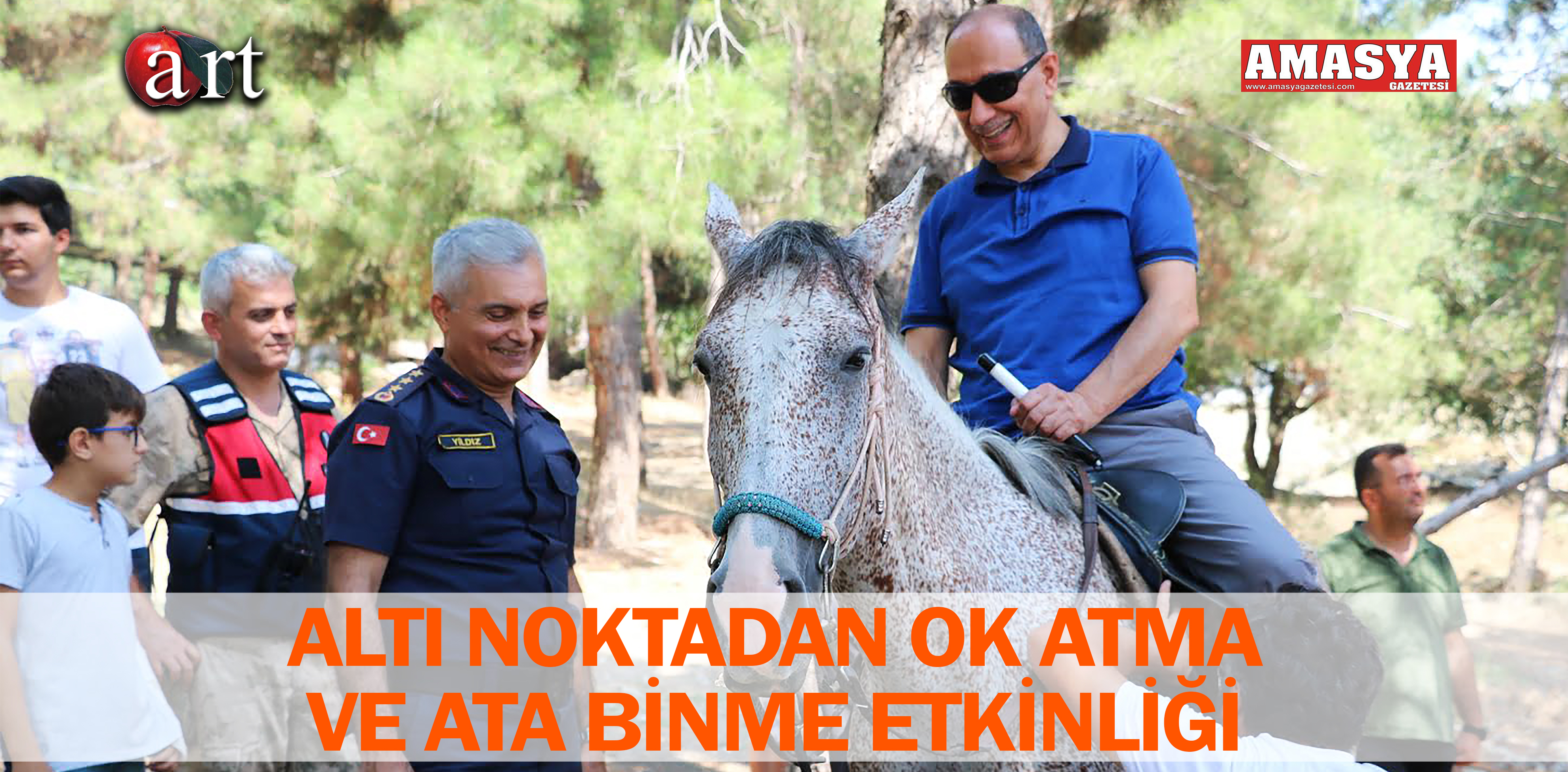 ALTI NOKTADAN OK ATMA VE ATA BİNME ETKİNLİĞİ