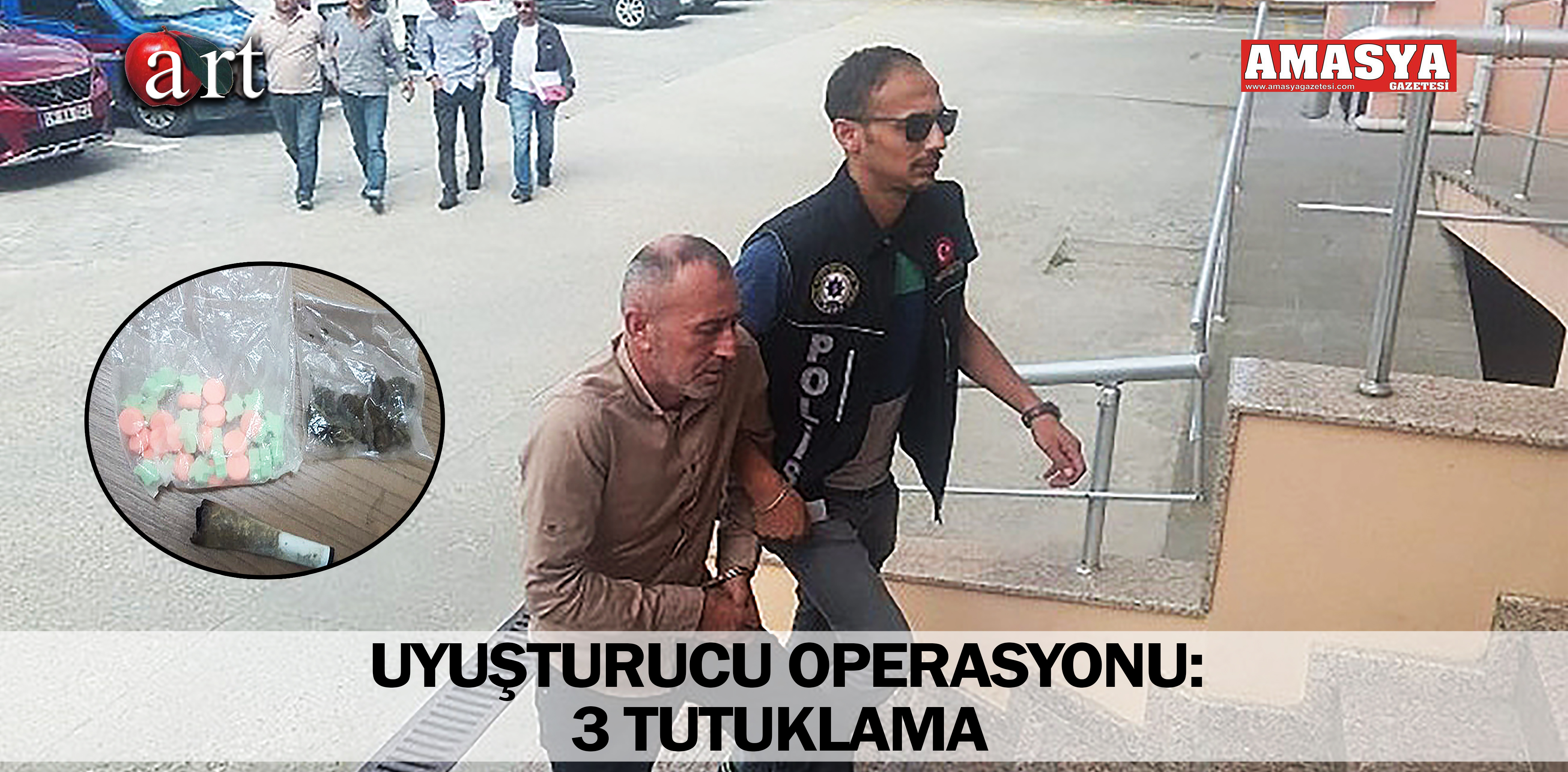 UYUŞTURUCU OPERASYONU: 3 TUTUKLAMA