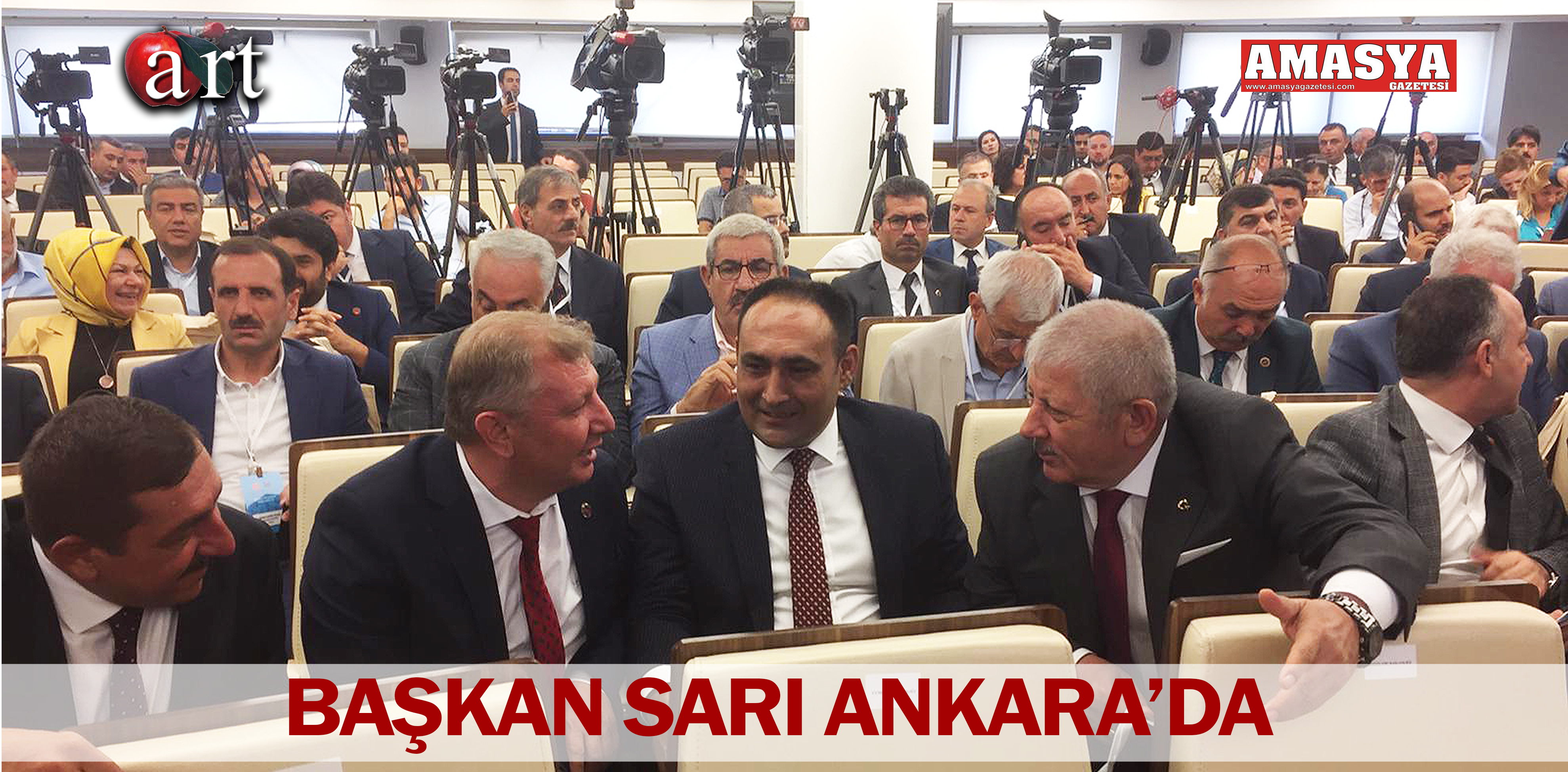 BAŞKAN SARI ANKARA’DA