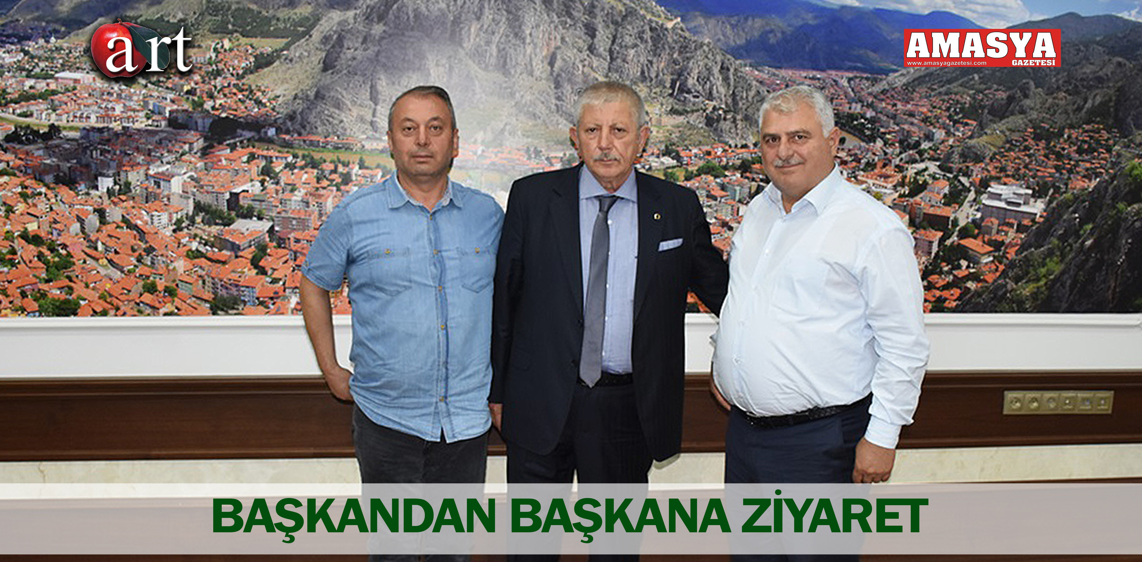 BAŞKANDAN BAŞKANA ZİYARET