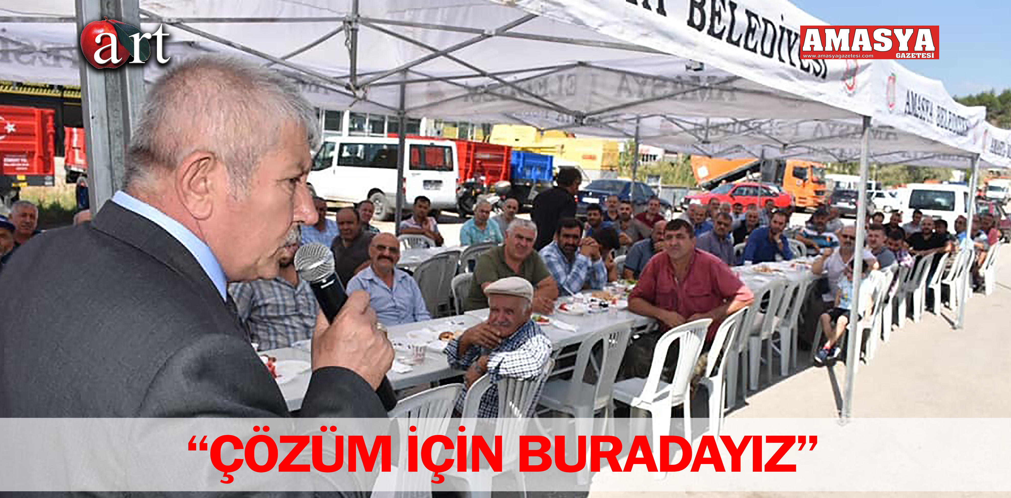 “ÇÖZÜM İÇİN BURADAYIZ”