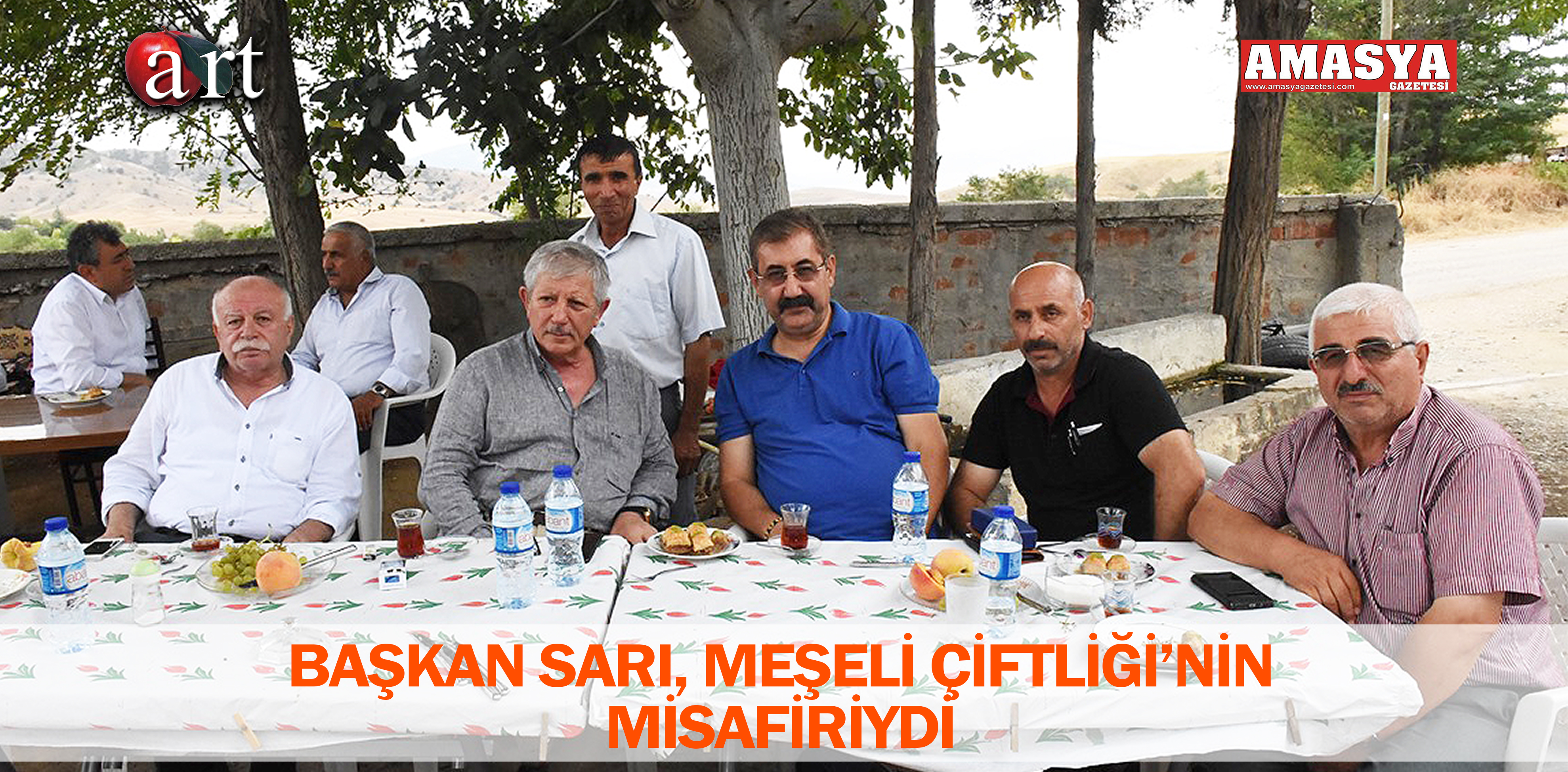 BAŞKAN SARI, MEŞELİ ÇİFTLİĞİ’NİN MİSAFİRİYDİ