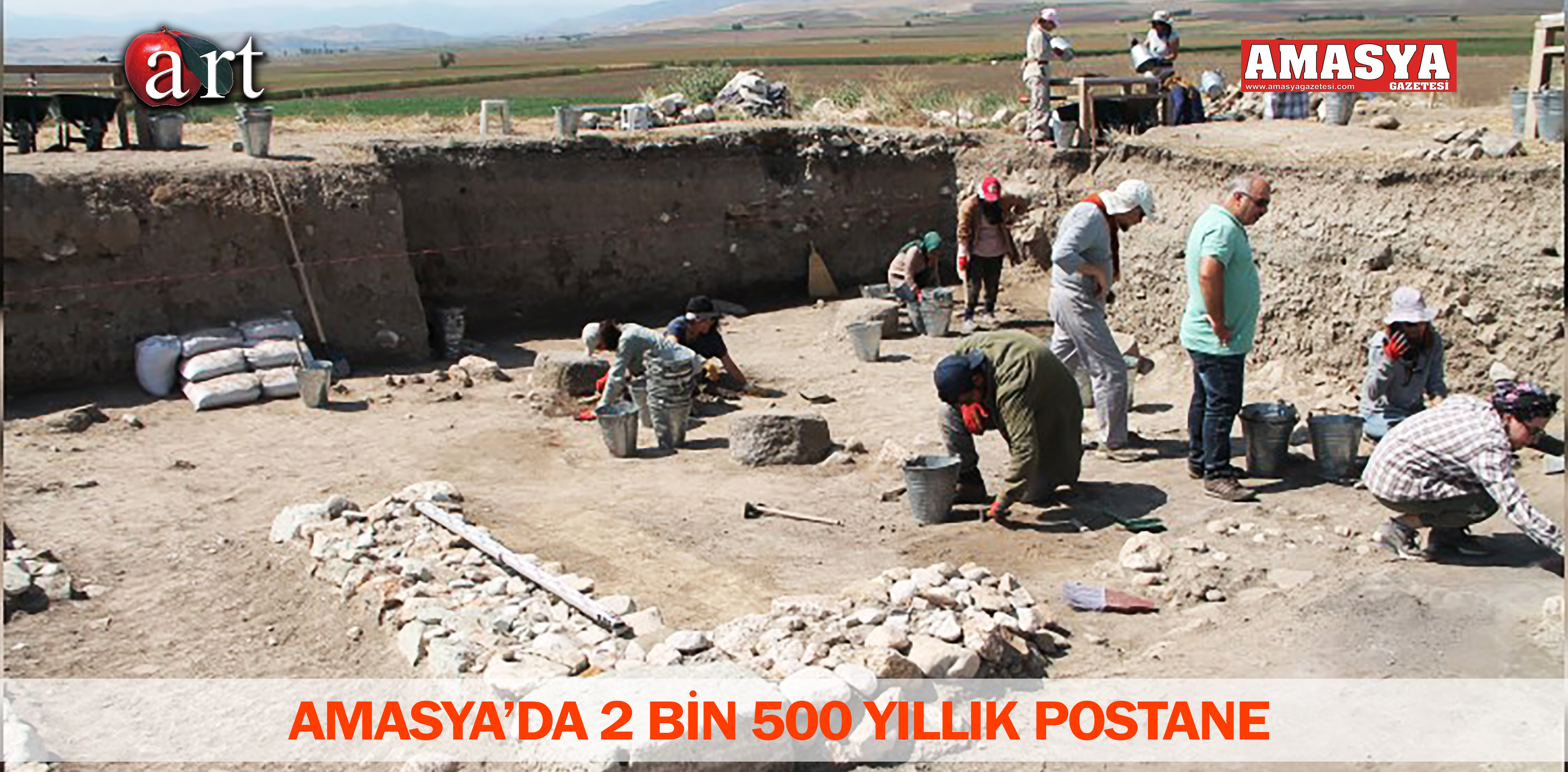 AMASYA’DA 2 BİN 500 YILLIK POSTANE