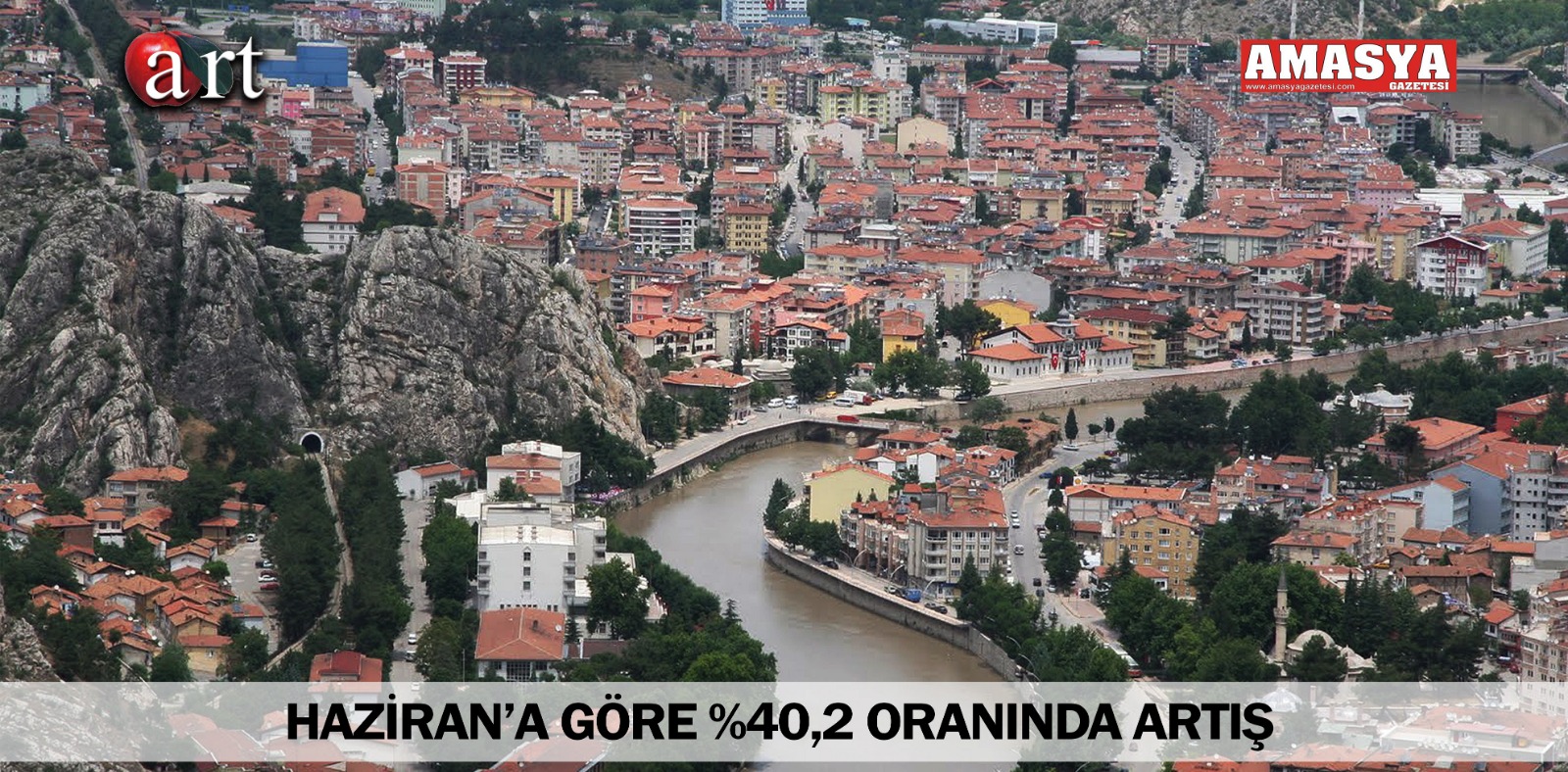 HAZİRAN’A GÖRE %40,2 ORANINDA ARTIŞ