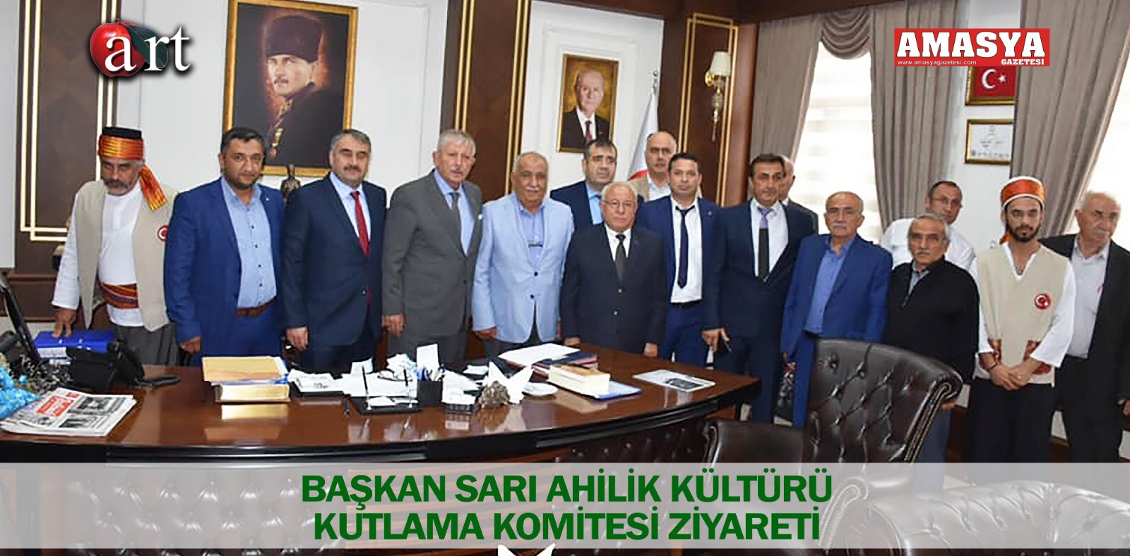 BAŞKAN SARI AHİLİK KÜLTÜRÜ KUTLAMA KOMİTESİ ZİYARET