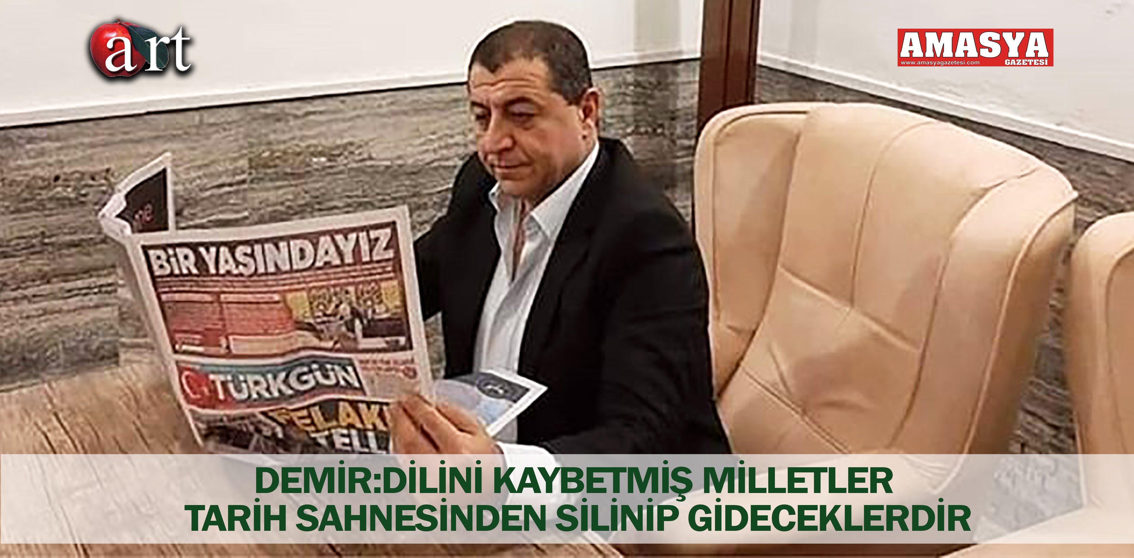 DEMİR:DİLİNİ KAYBETMİŞ MİLLETLER TARİH SAHNESİNDEN SİLİNİP GİDECEKLERDİR