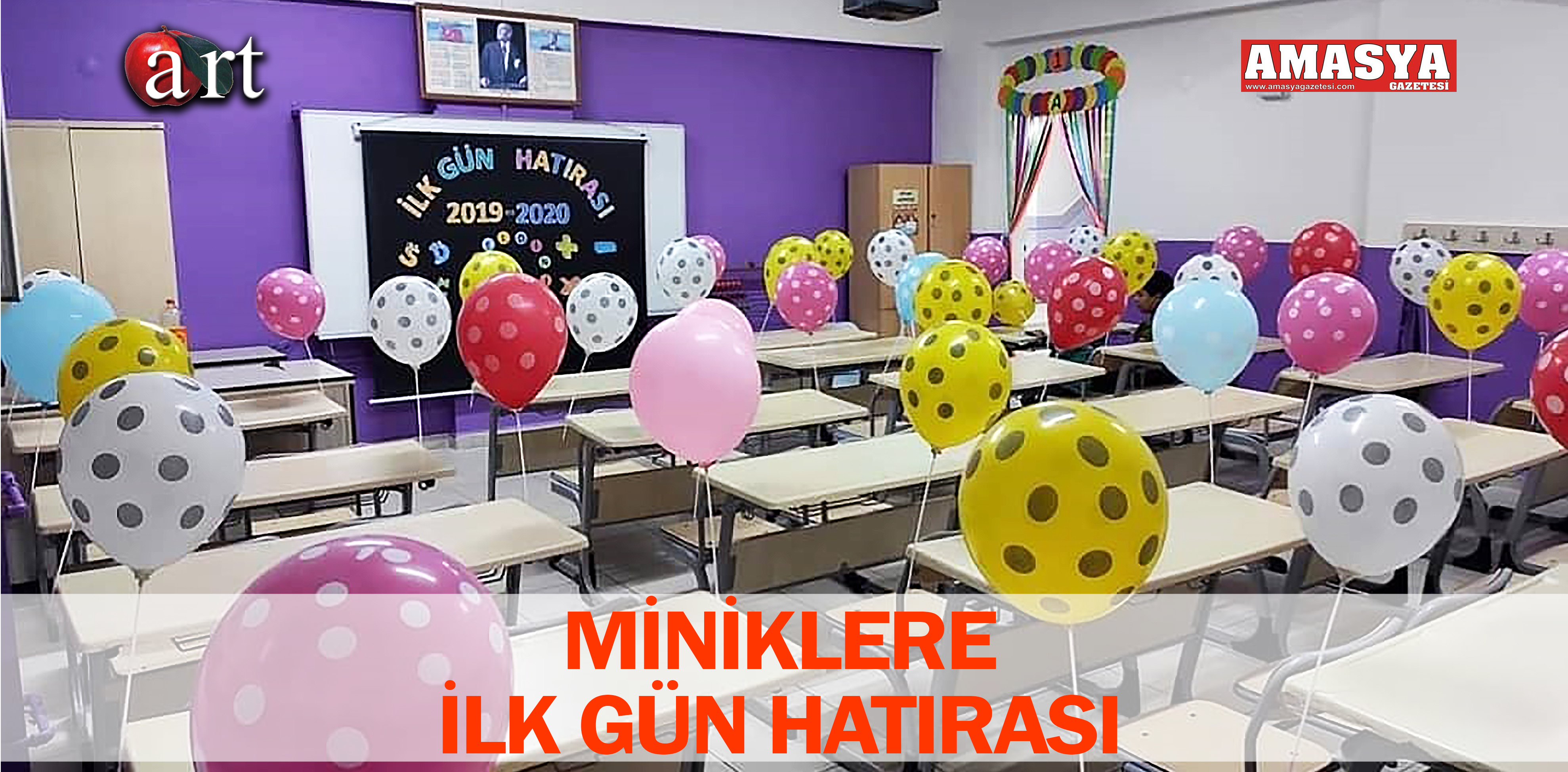 MİNİKLERE İLK GÜN HATIRASI