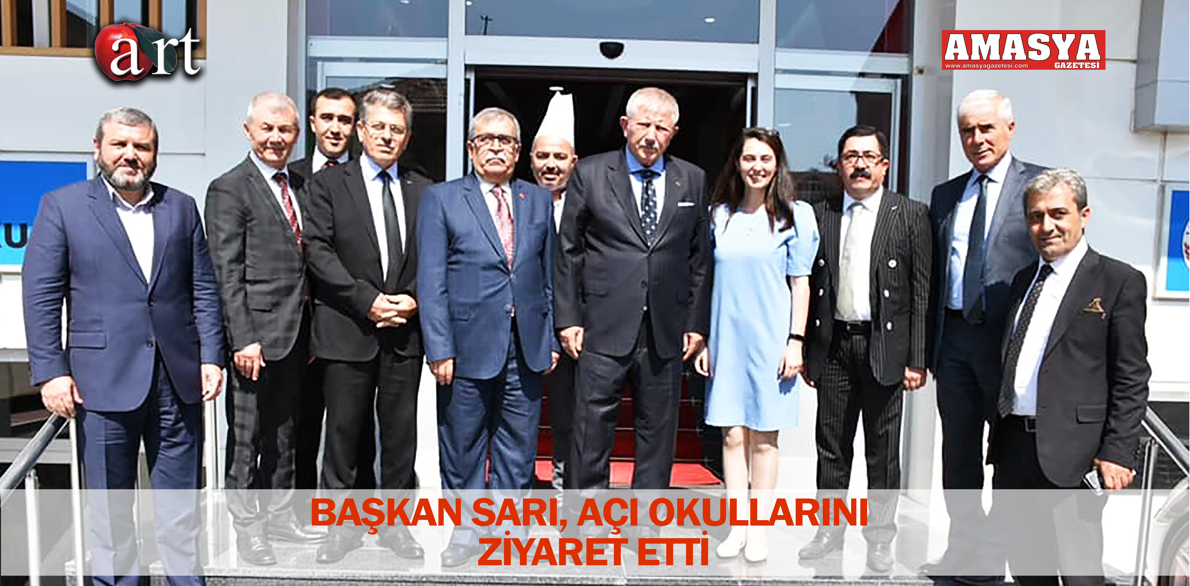 BAŞKAN SARI, AÇI OKULLARINI ZİYARET ETTİ