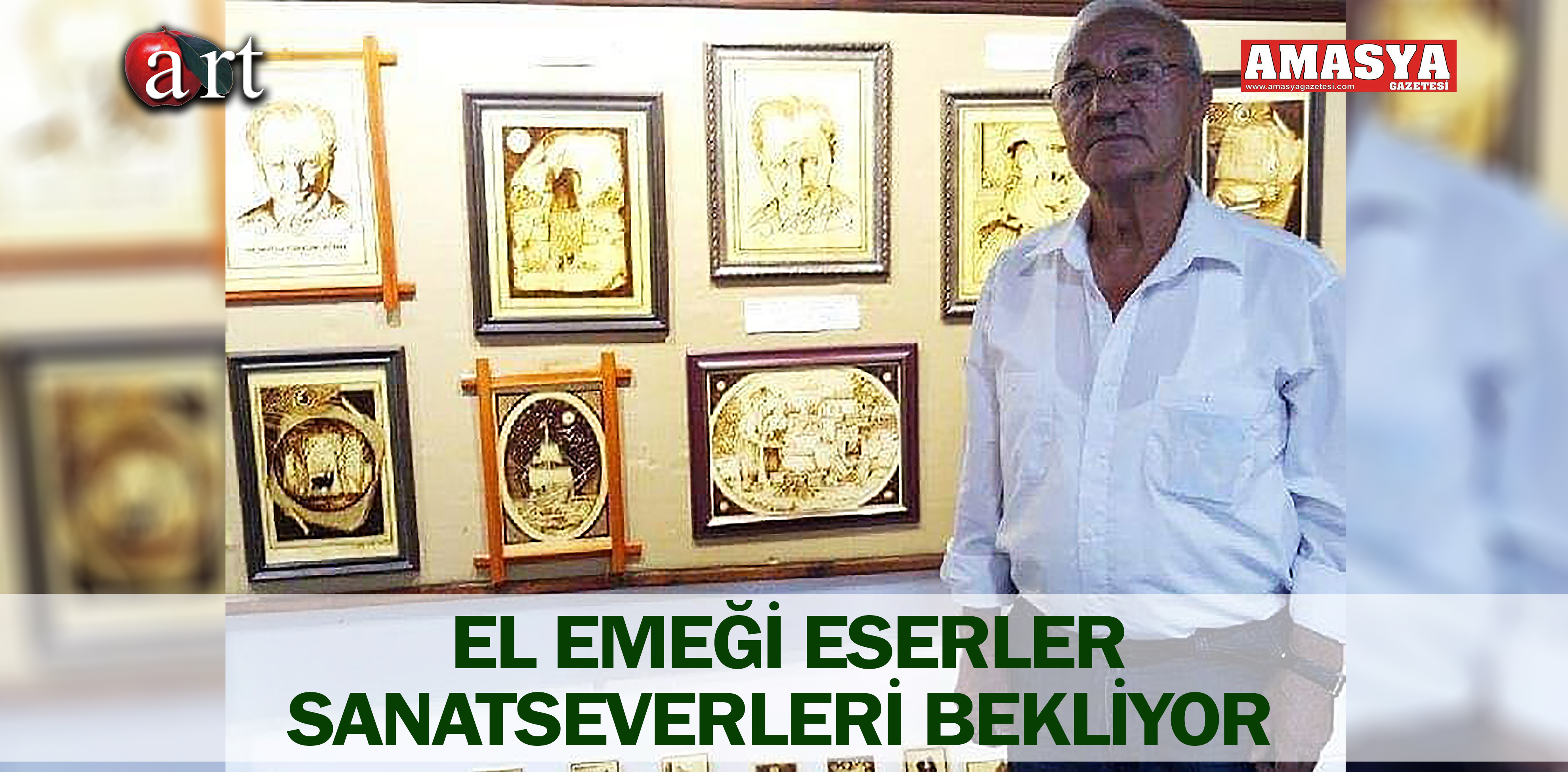 EL EMEĞİ ESERLER SANATSEVERLERİ BEKLİYOR