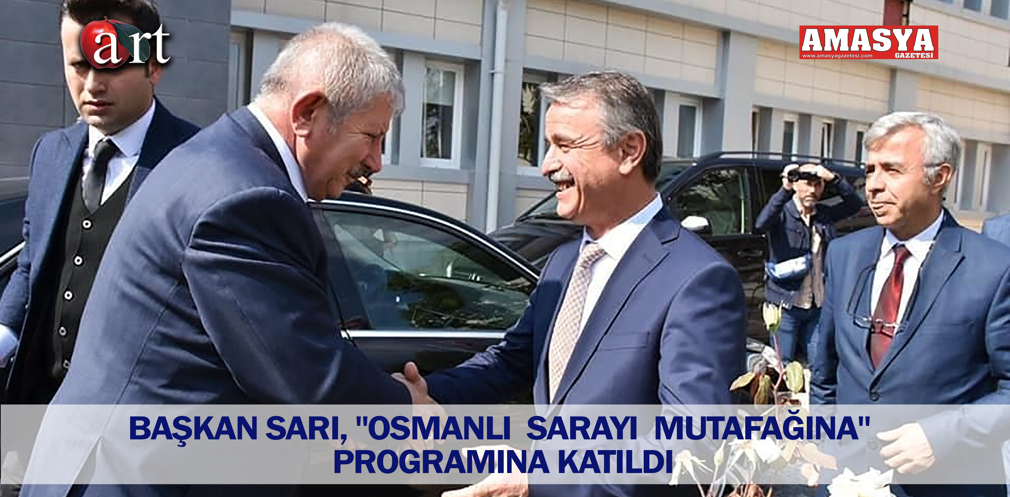 BAŞKAN SARI, “OSMANLI  SARAYI  MUTAFAĞINA” programına katıldı