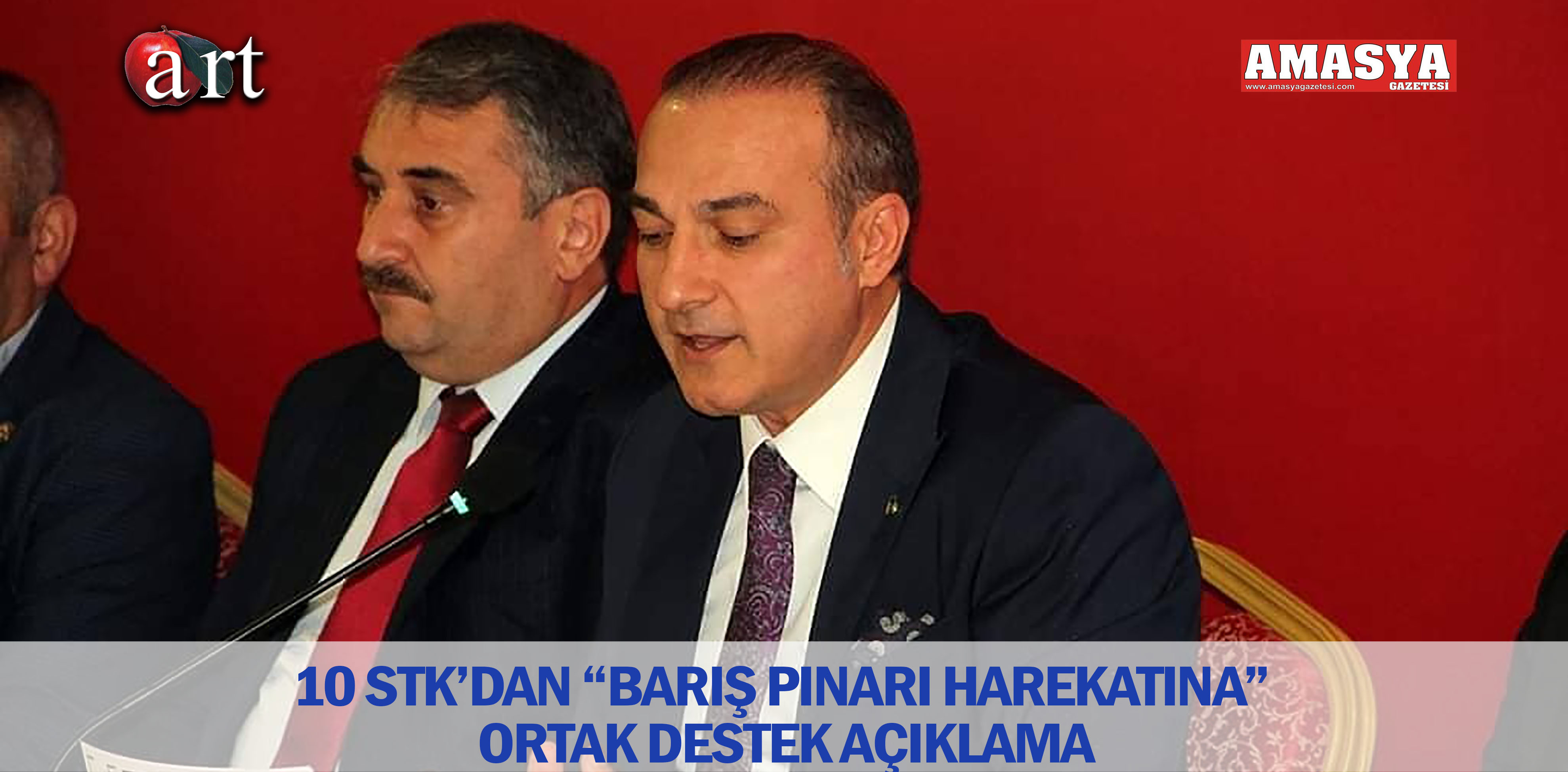 10 STK’DAN “BARIŞ PINARI HAREKATINA” ORTAK DESTEK AÇIKLAMASI