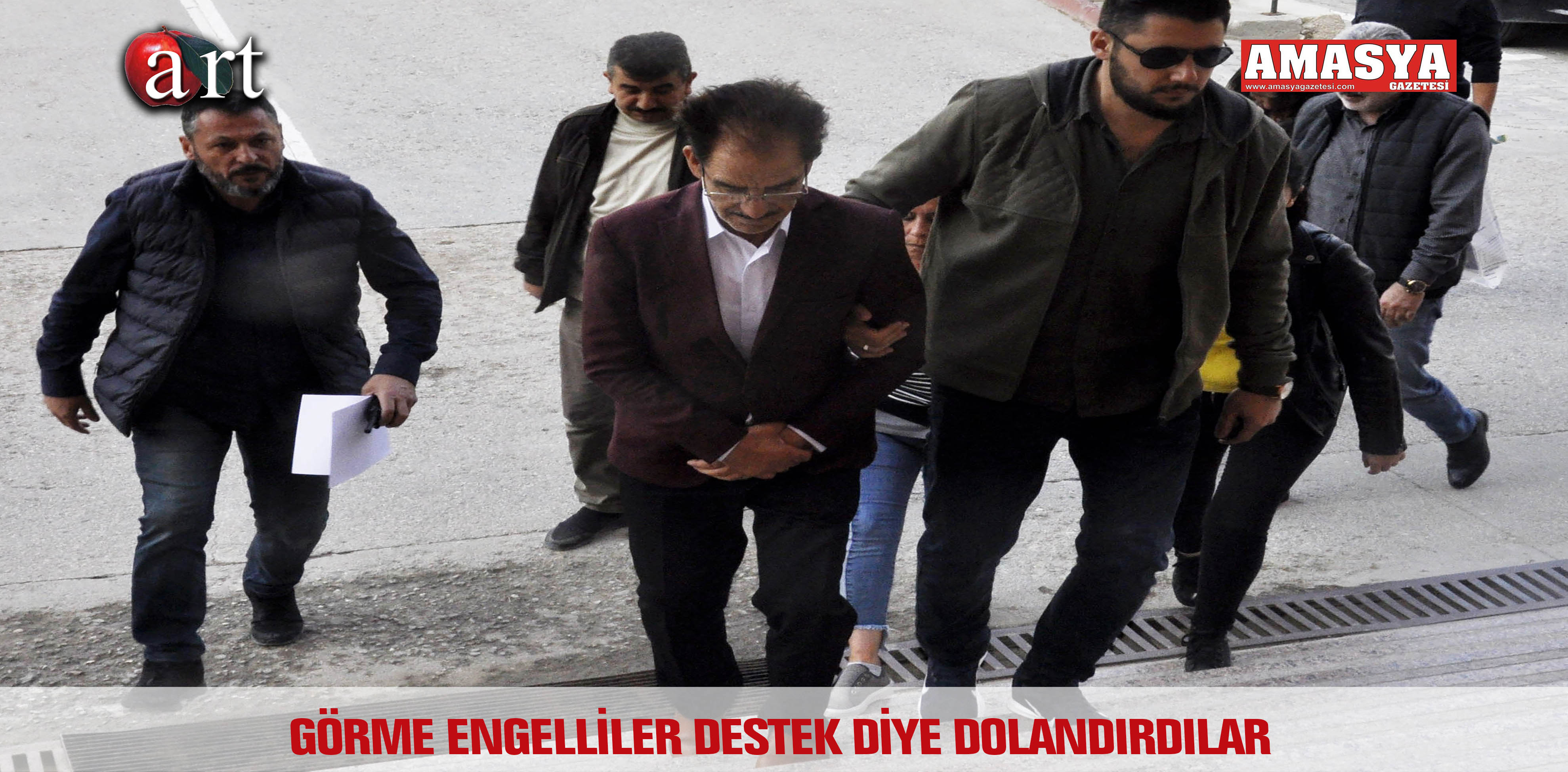 GÖRME ENGELLİLER DESTEK DİYE DOLANDIRDILAR