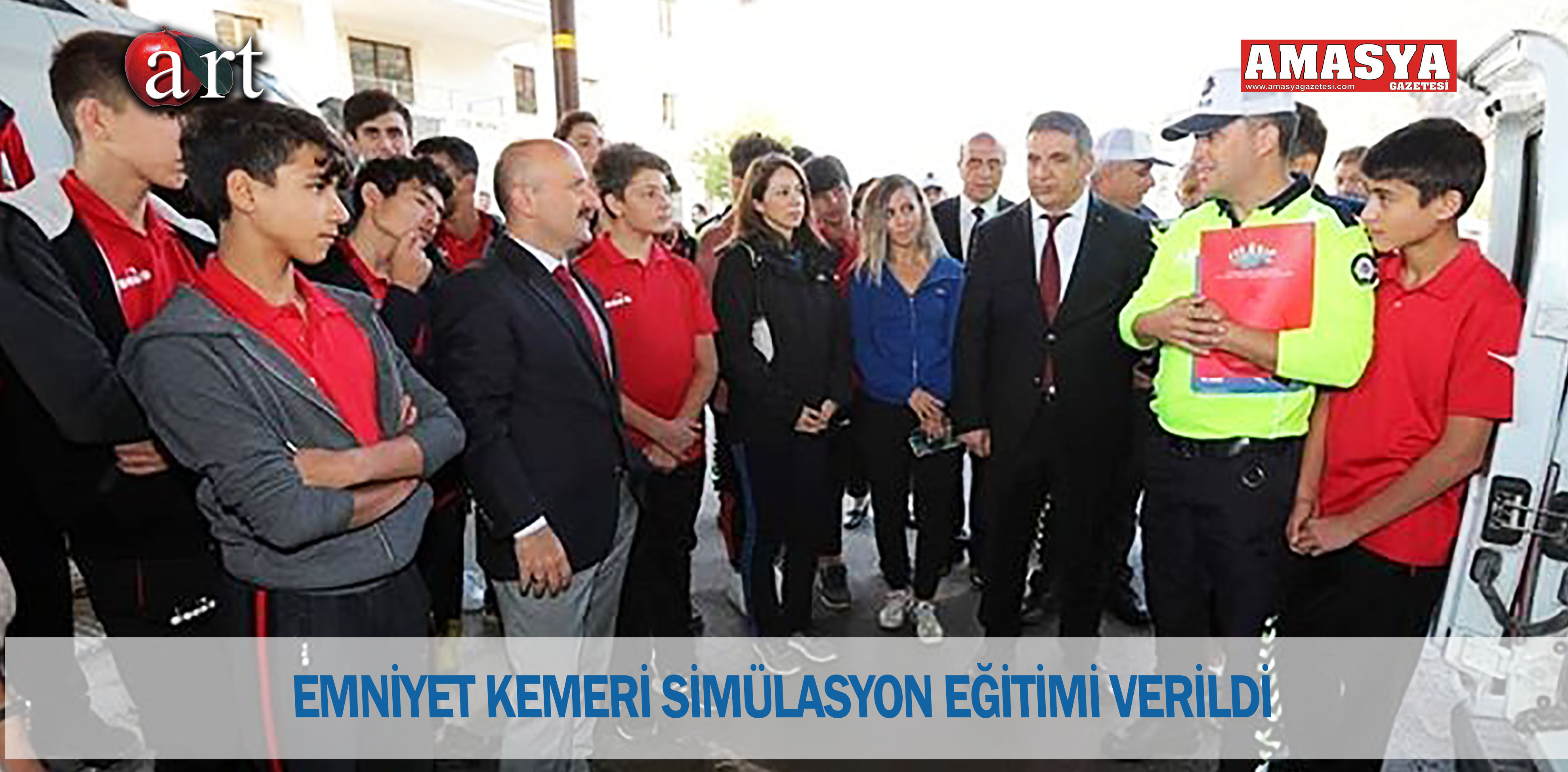 EMNİYET KEMERİ SİMÜLASYON EĞİTİMİ VERİLDİ