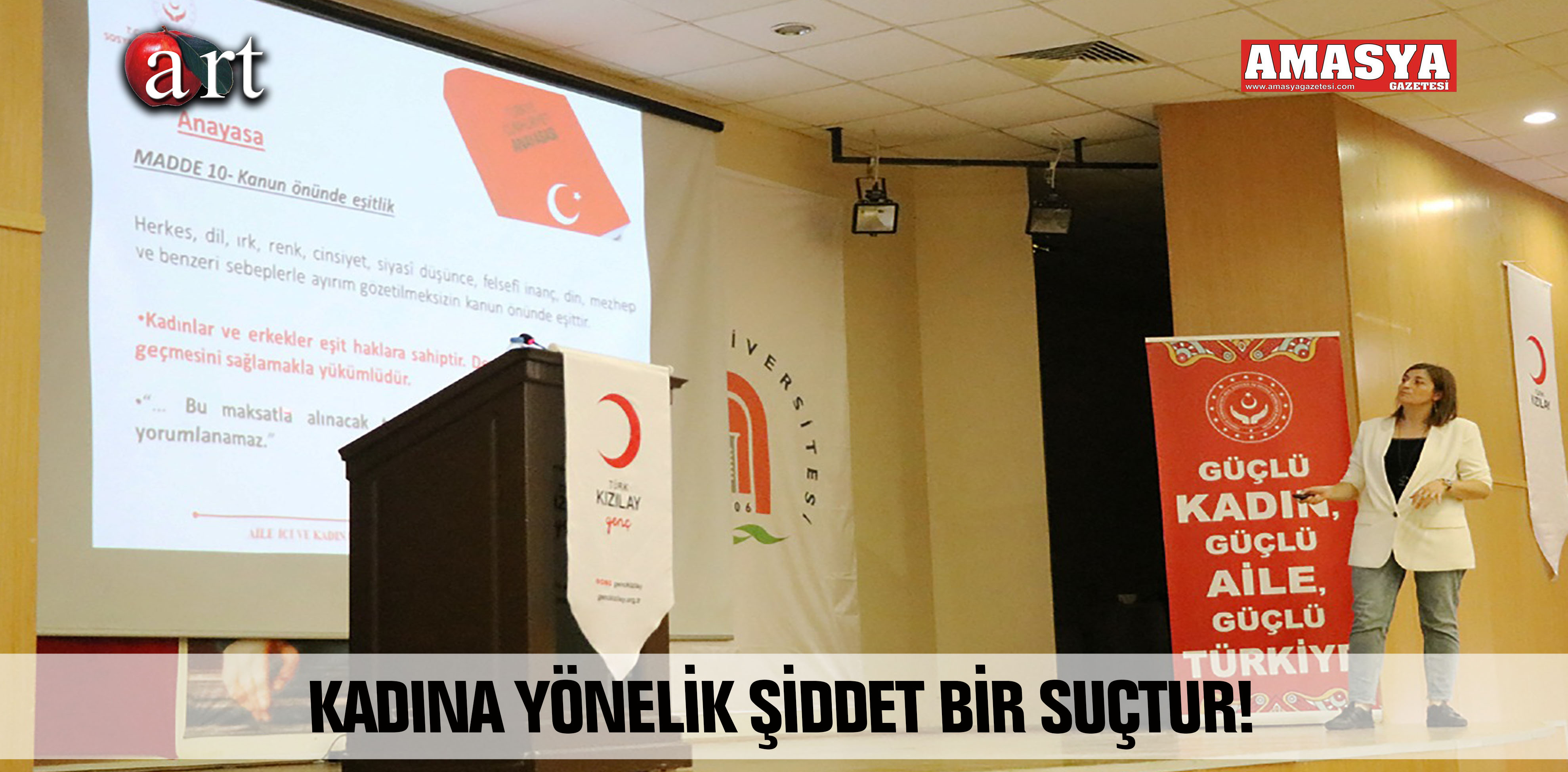 KADINA YÖNELİK ŞİDDET BİR SUÇTUR!