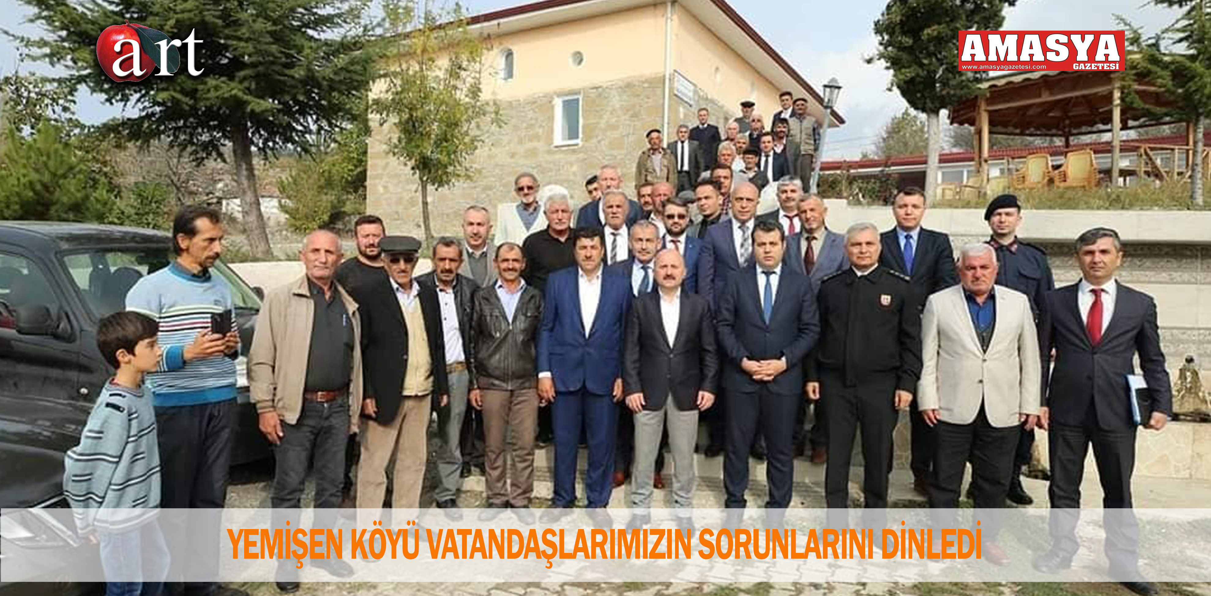 YEMİŞEN KÖYÜ VATANDAŞLARIMIZIN SORUNLARINI DİNLEDİ