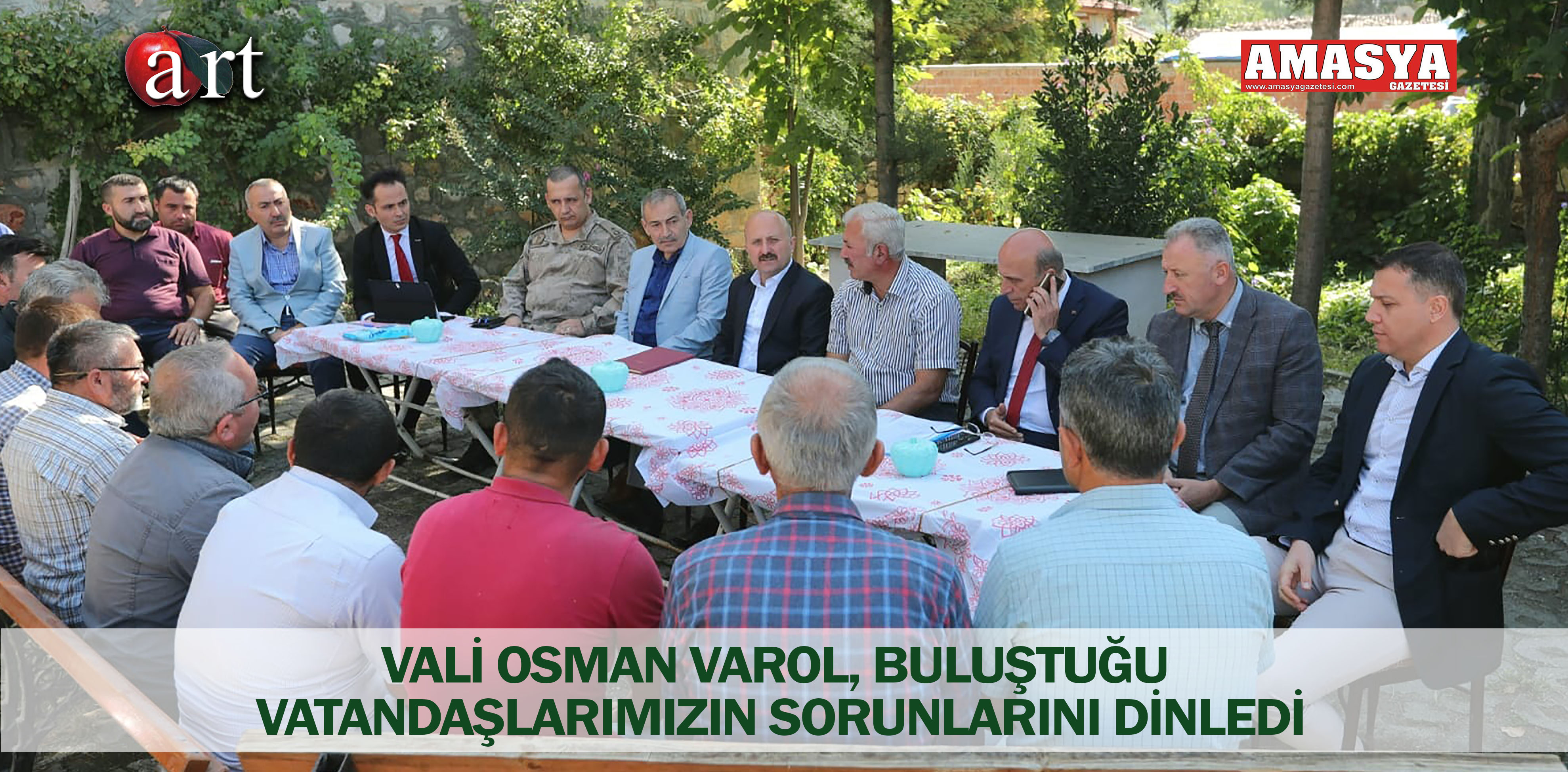 VALİ OSMAN VAROL, BULUŞTUĞU  VATANDAŞLARIMIZIN SORUNLARINI DİNLEDİ