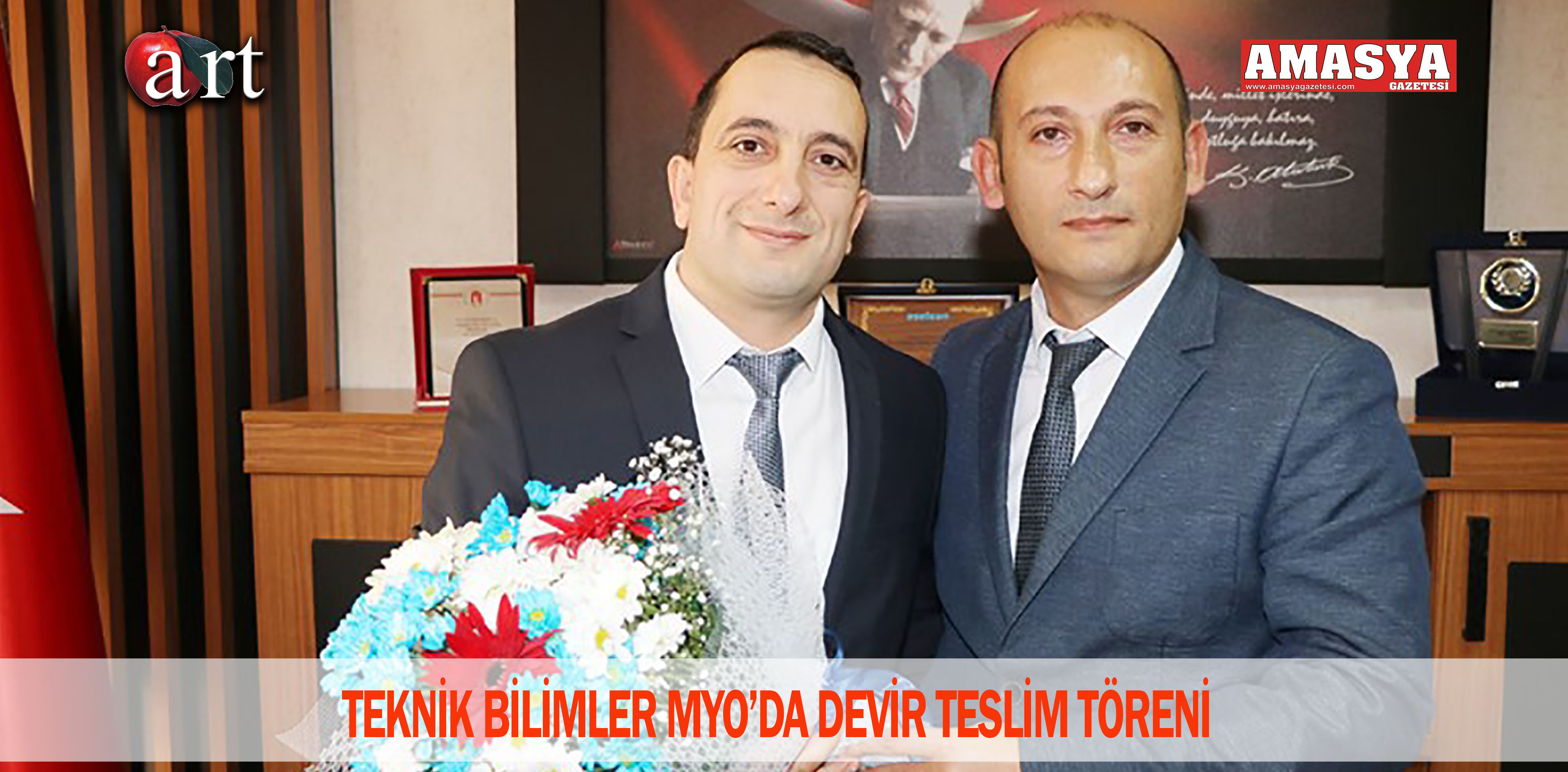 TEKNİK BİLİMLER MYO’DA DEVİR TESLİM TÖRENİ