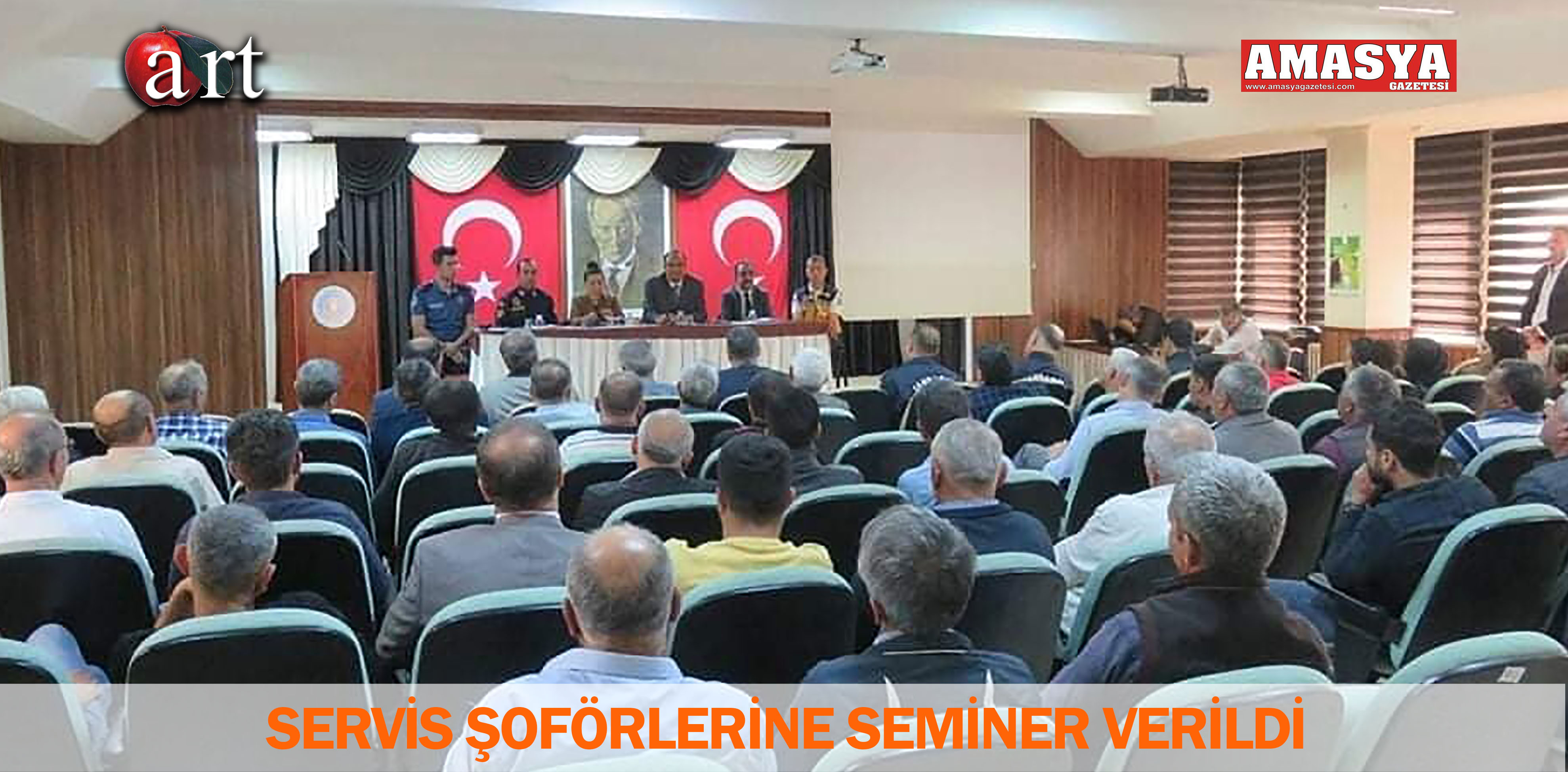 SERVİS ŞOFÖRLERİNE SEMİNER VERİLDİ