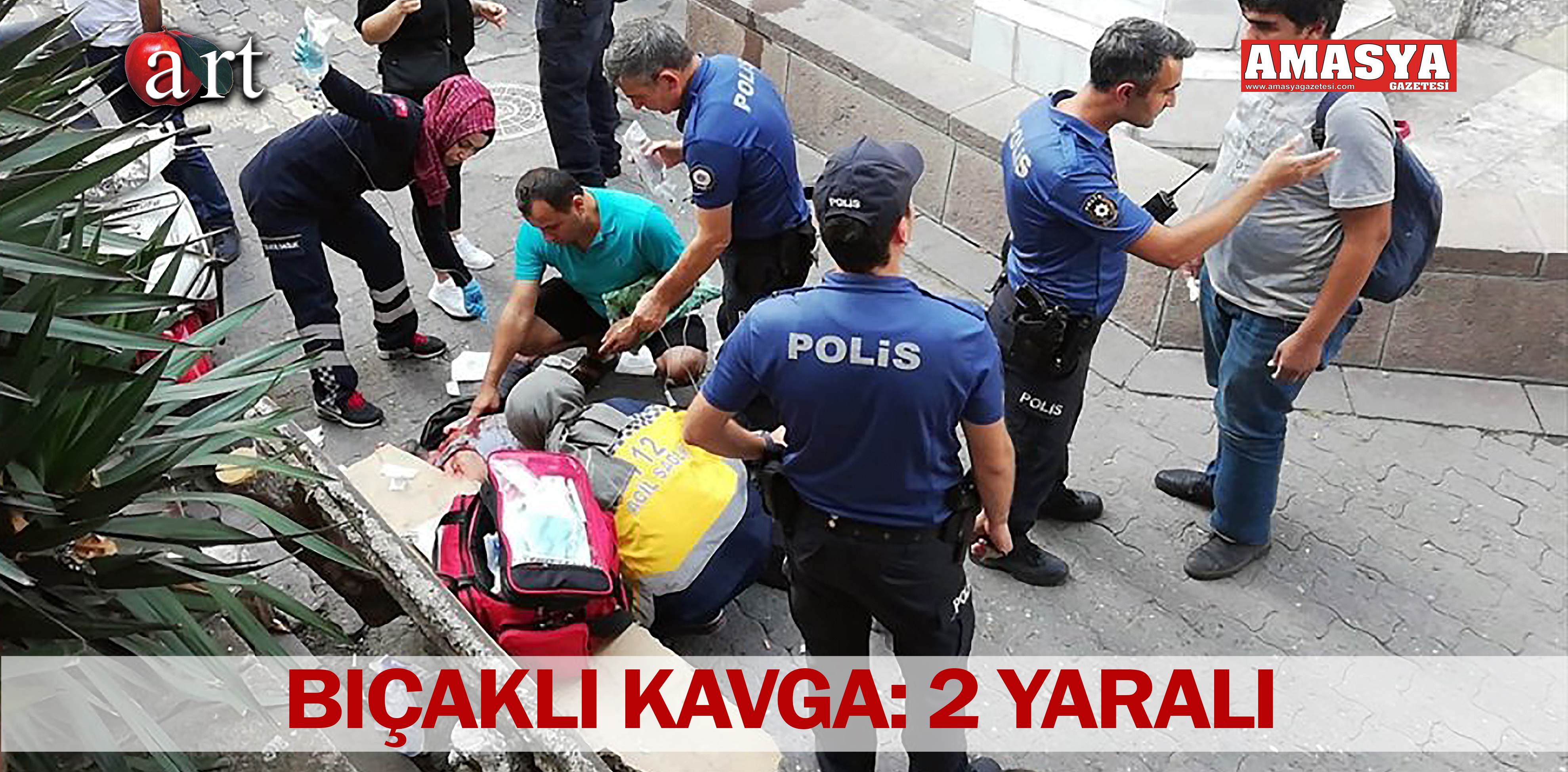 BIÇAKLI KAVGA: 2 YARALI