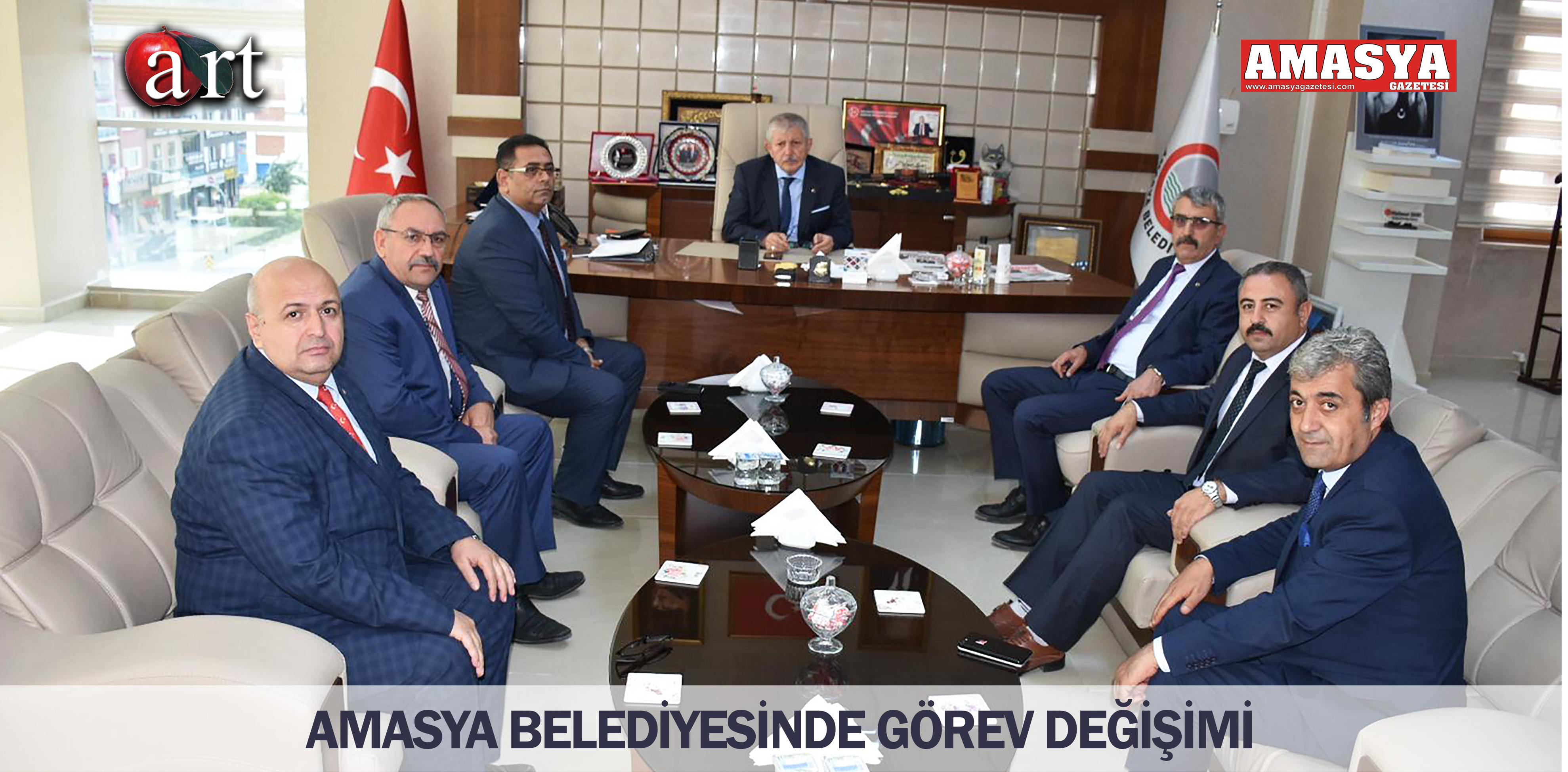 AMASYA BELEDİYESİNDE GÖREV DEĞİŞİMİ