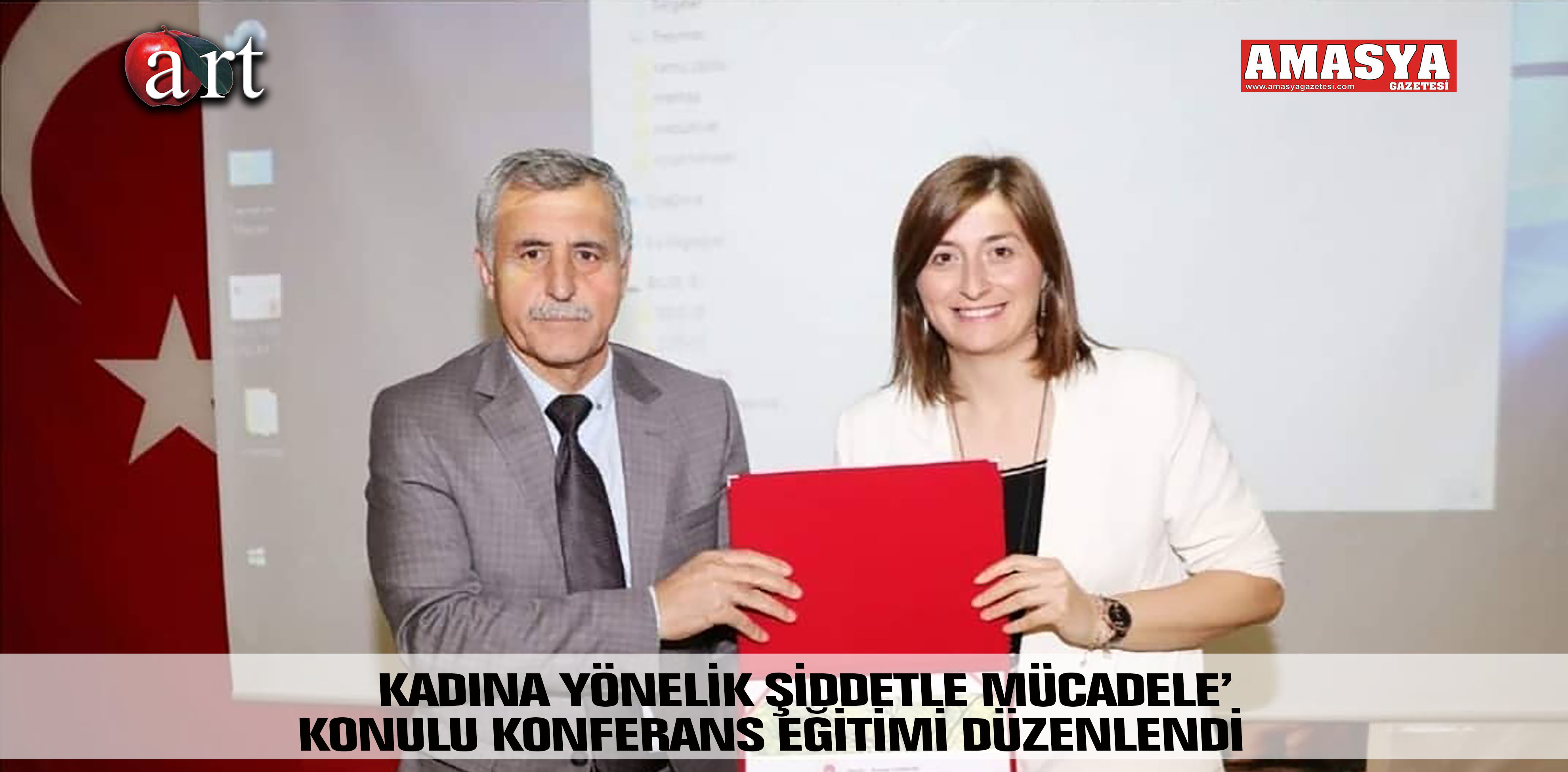 KADINA YÖNELİK ŞİDDETLE MÜCADELE’ KONULU KONFERANS EĞİTİMİ DÜZENLENDİ