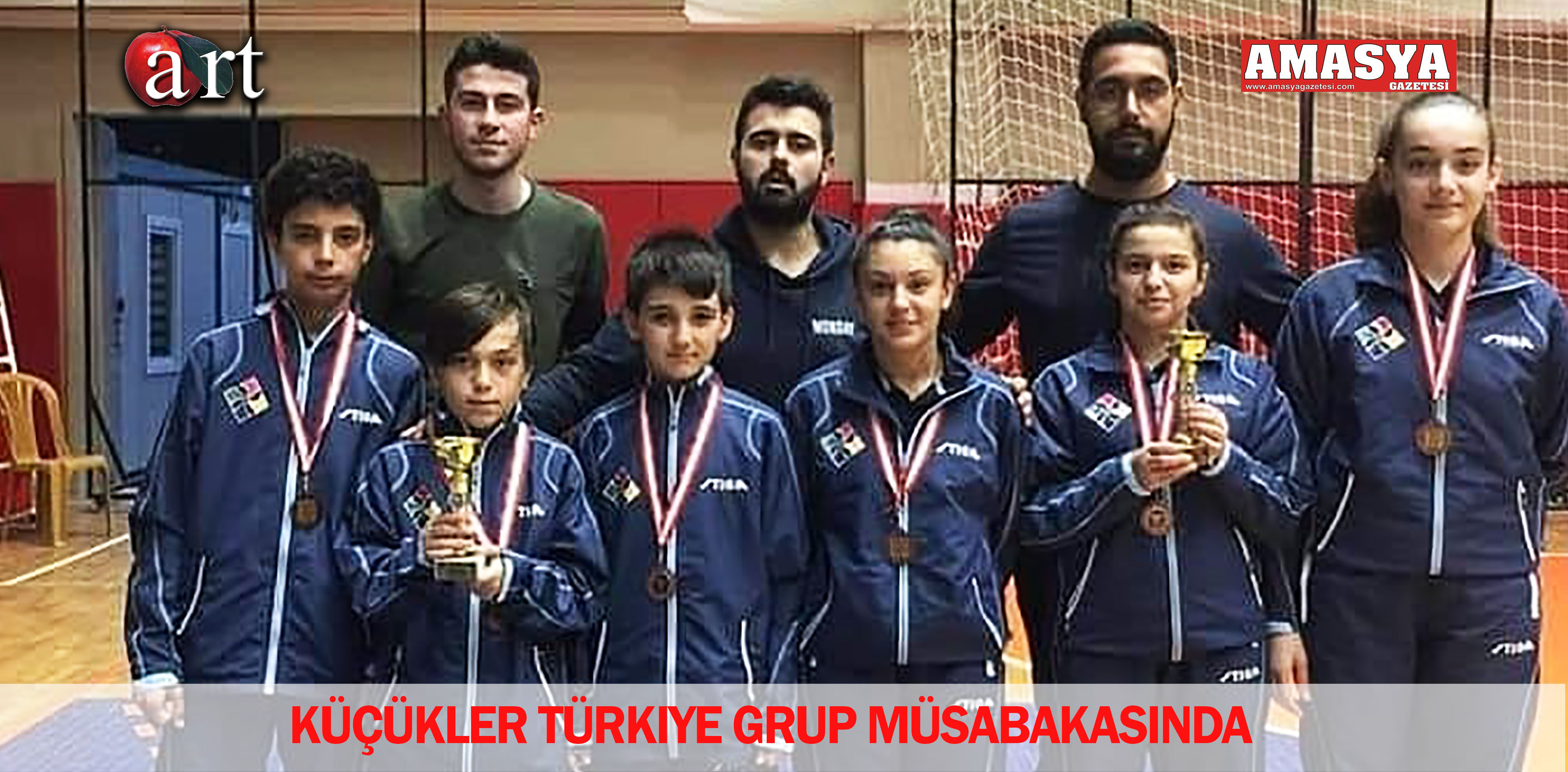 Küçükler Türkiye Grup müsabakasında