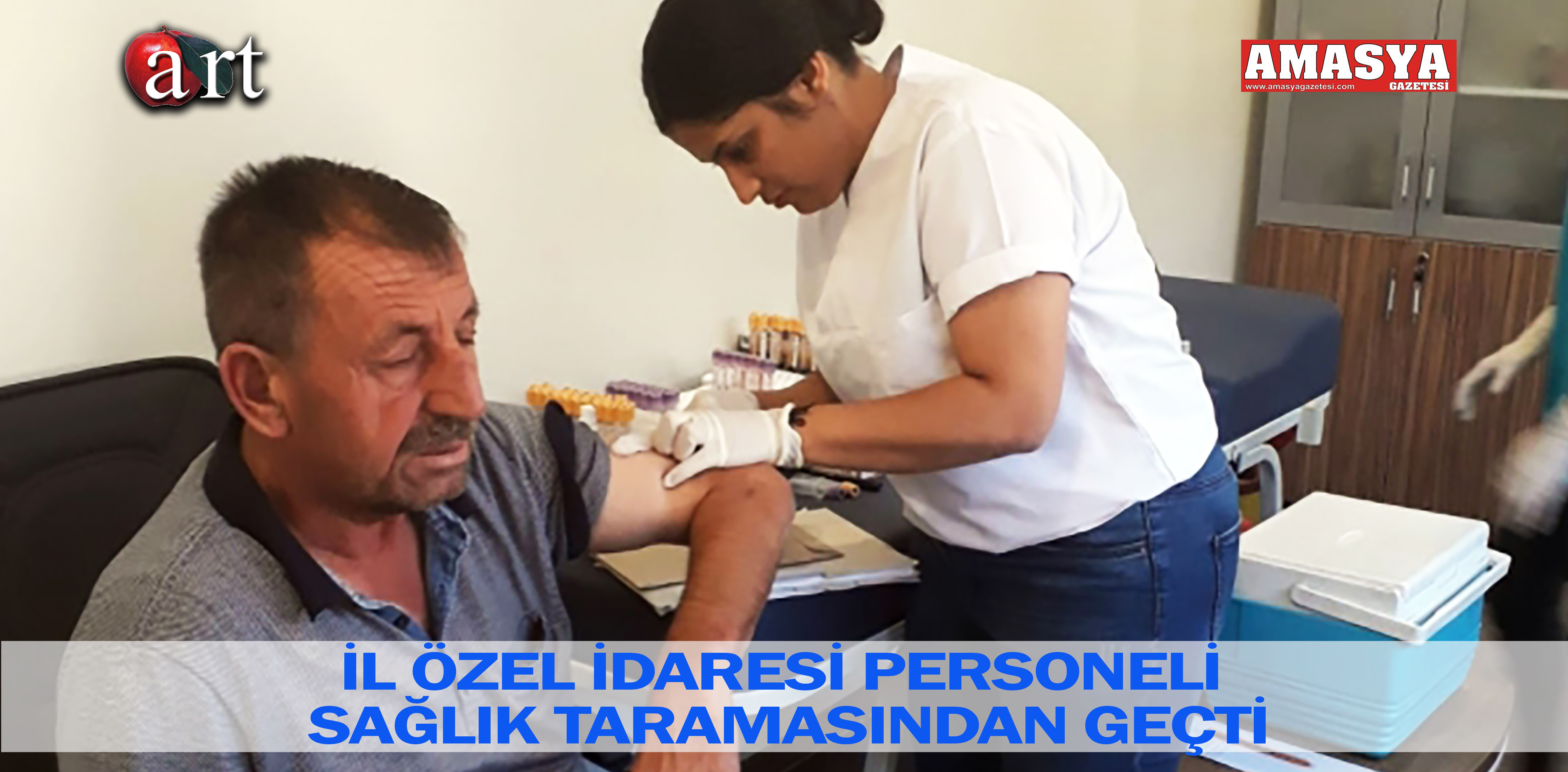 İL ÖZEL İDARESİ PERSONELİ SAĞLIK TARAMASINDAN GEÇTİ