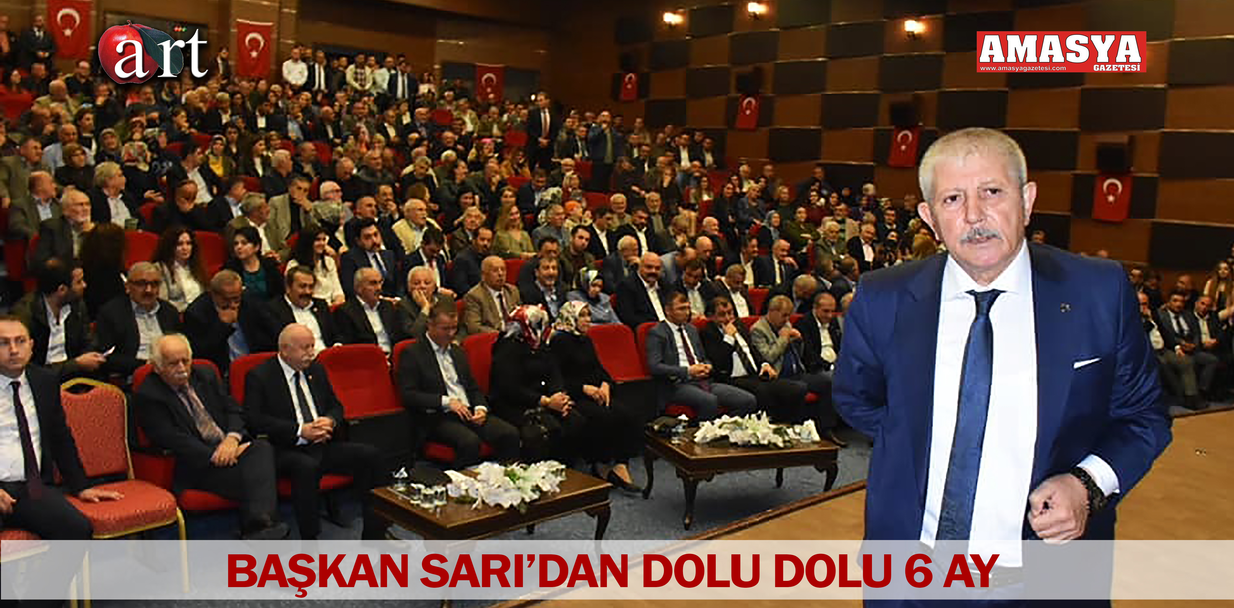 BAŞKAN SARI’DAN DOLU DOLU 6 AY