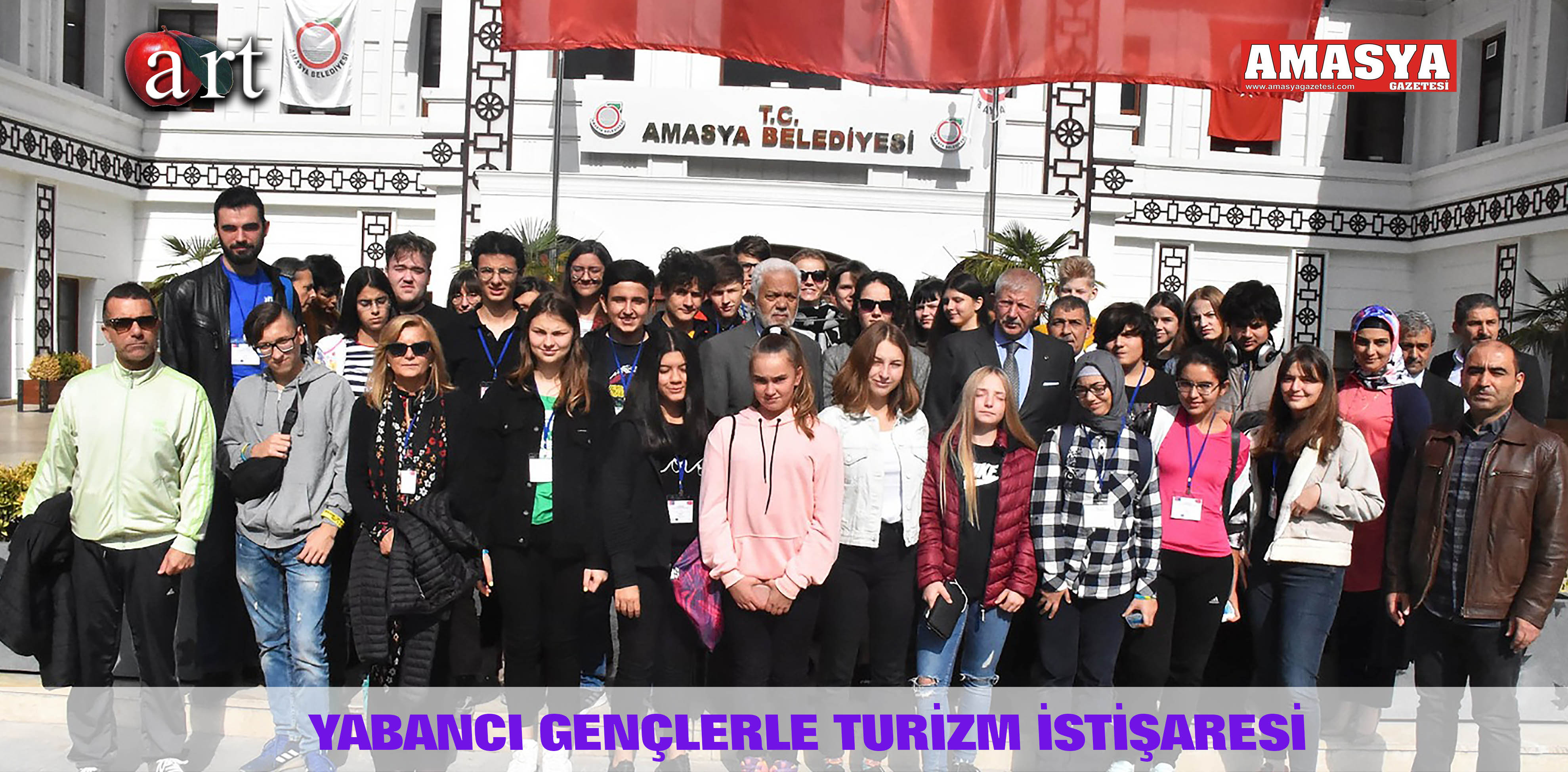 YABANCI GENÇLERLE TURİZM İSTİŞARESİ