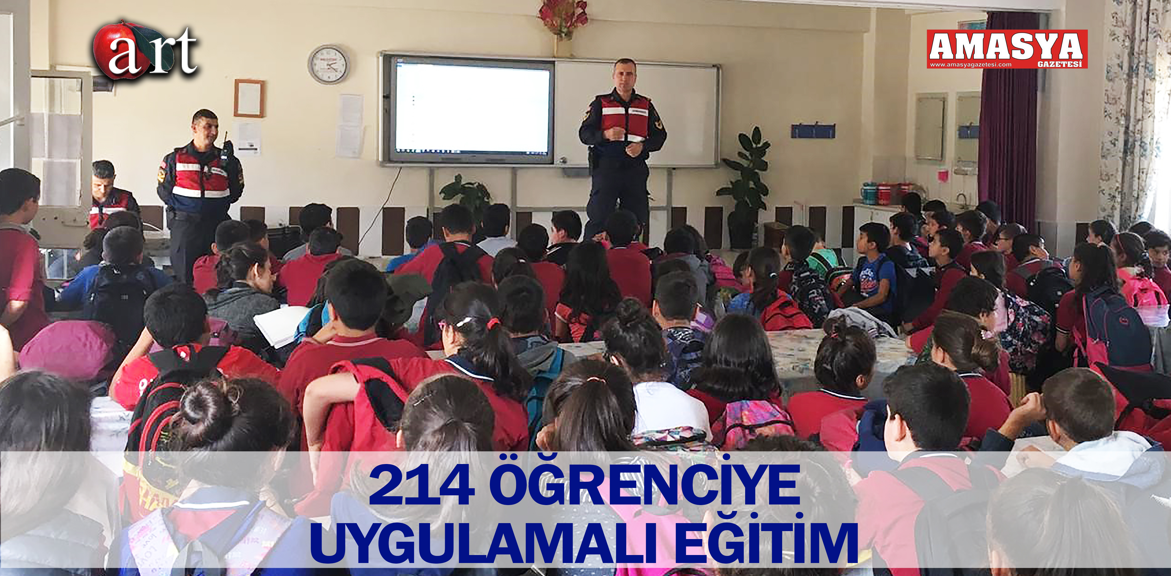 214 ÖĞRENCİYE UYGULAMALI EĞİTİM