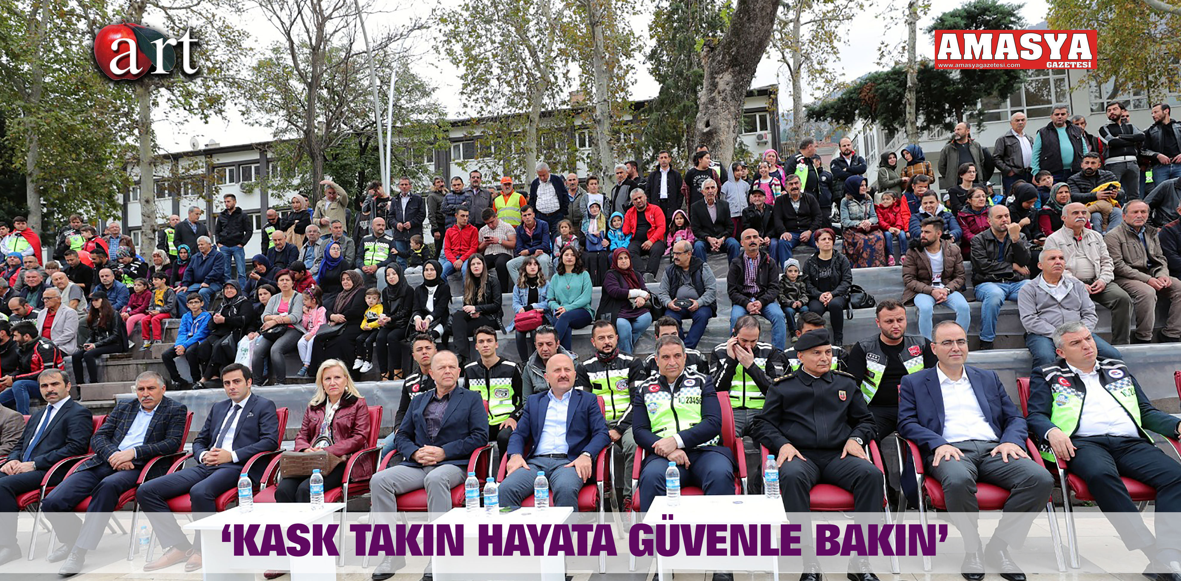 ‘KASK TAKIN HAYATA GÜVENLE BAKIN’