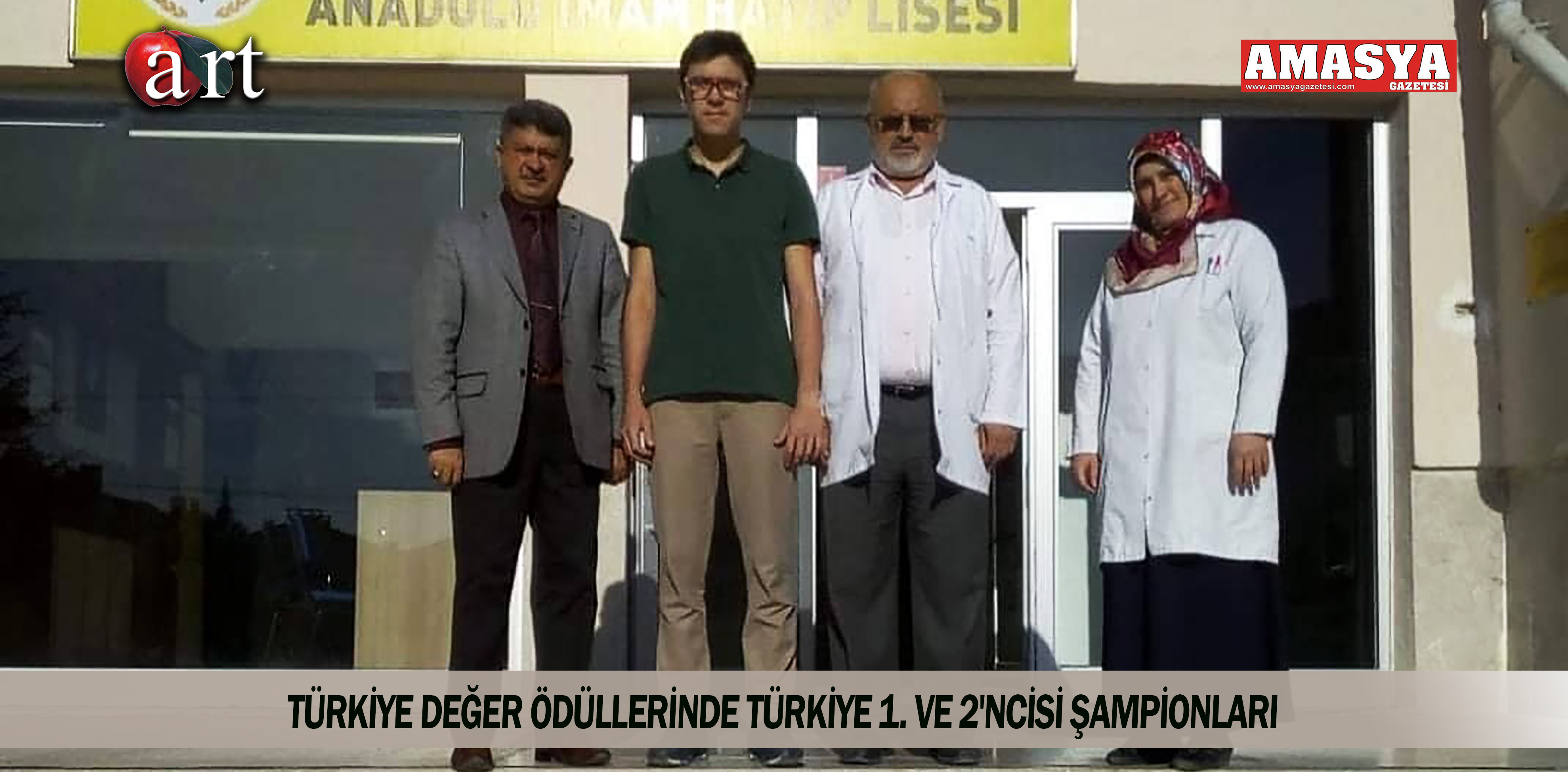 TÜRKİYE DEĞER ÖDÜLLERİNDE TÜRKİYE 1. VE 2’NCİSİ ŞAMPİONLARI