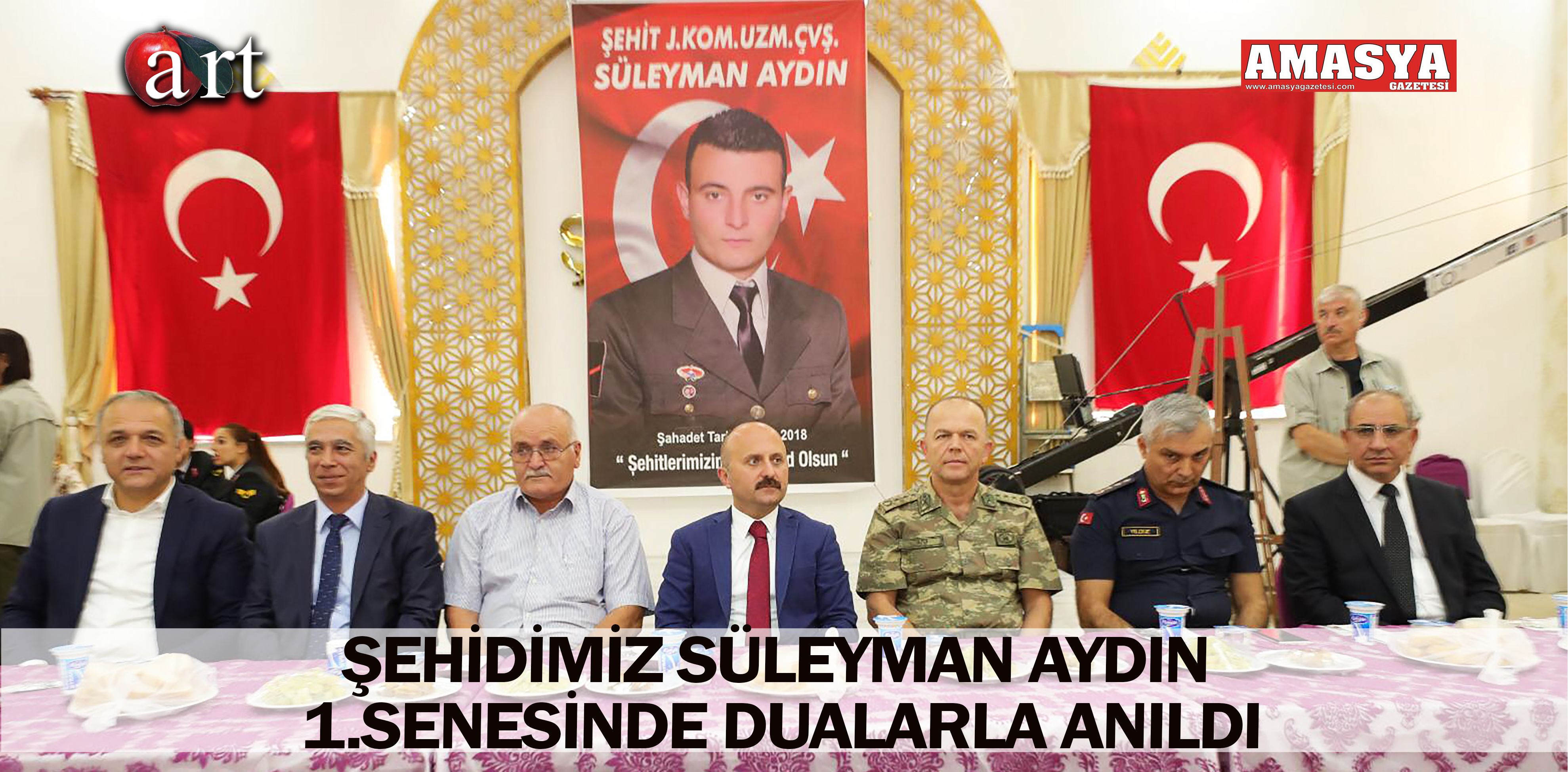 ŞEHİDİMİZ SÜLEYMAN AYDIN 1.SENESİNDE DUALARLA ANILDI