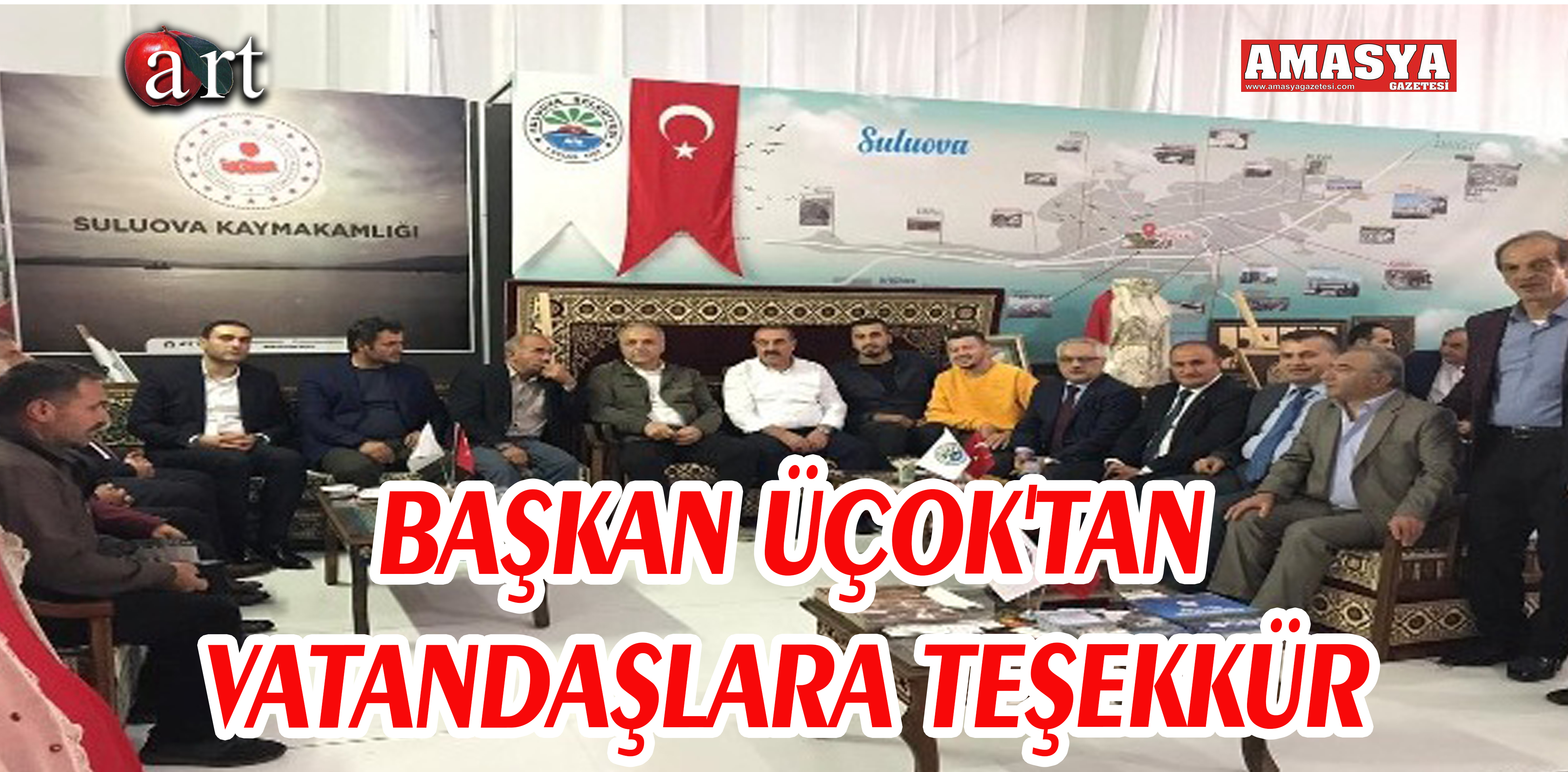 BAŞKAN ÜÇOK’TAN VATANDAŞLARA TEŞEKKÜR