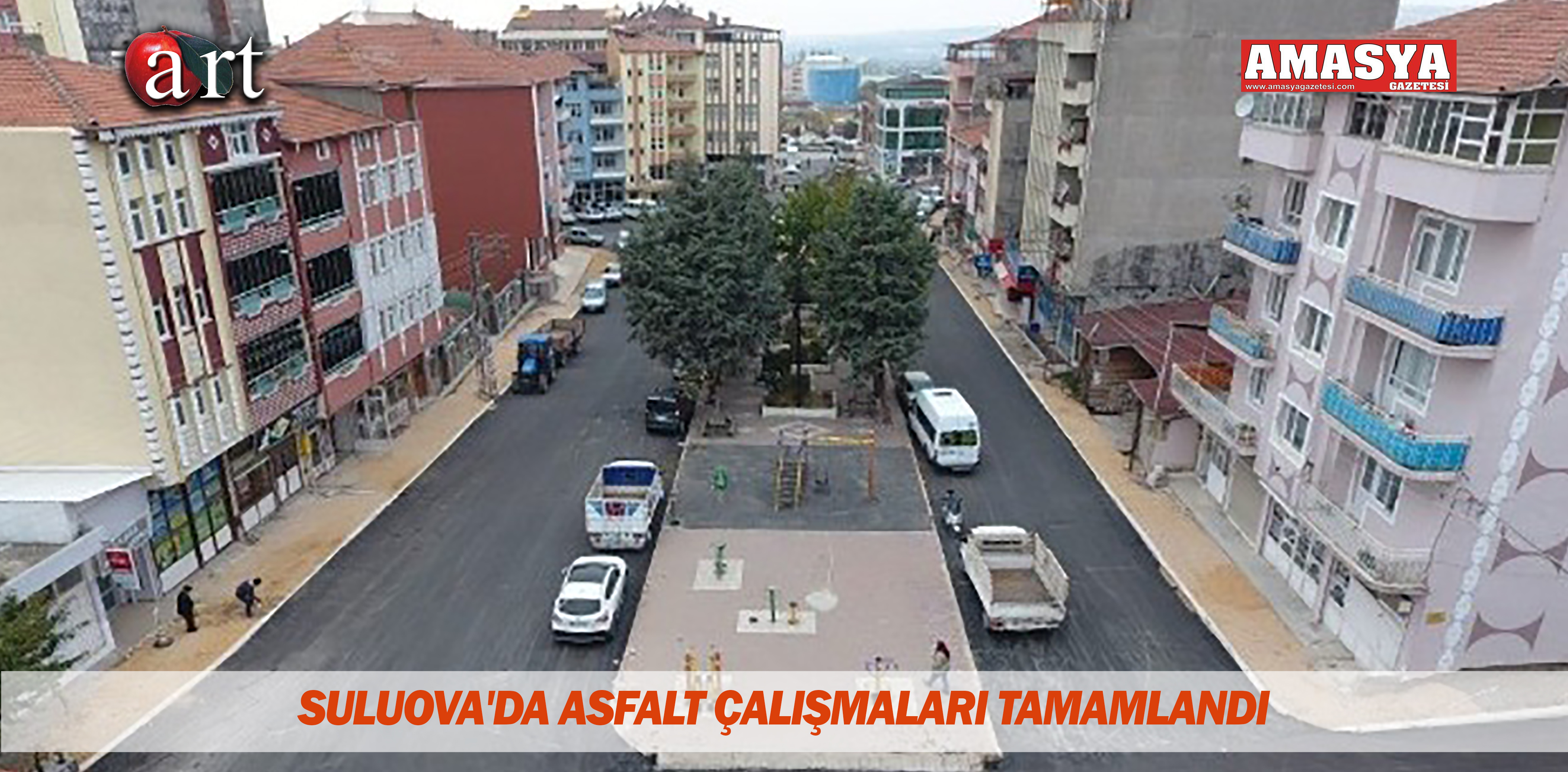 SULUOVA’DA ASFALT ÇALIŞMALARI TAMAMLANDI