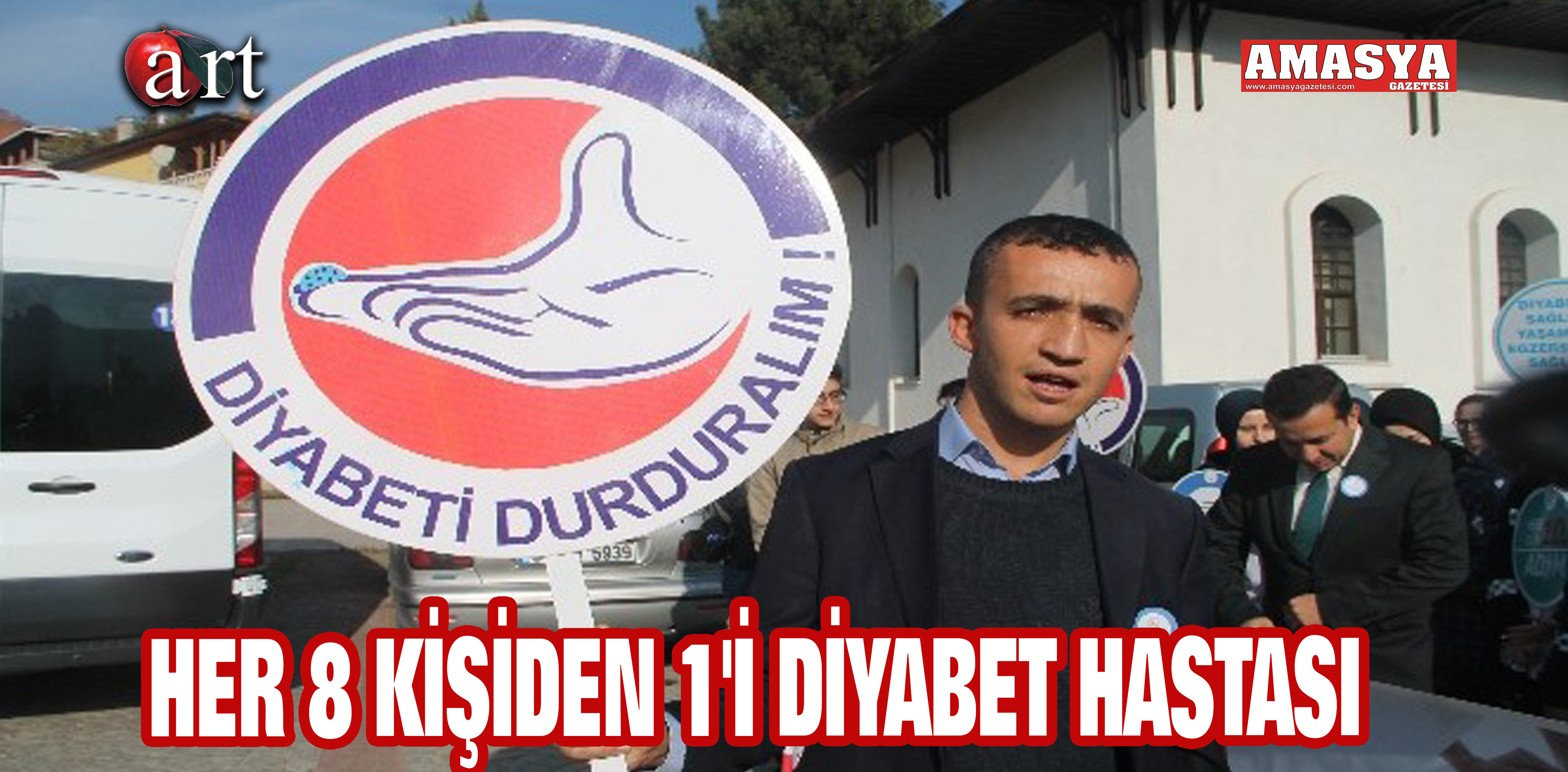 HER 8 KİŞİDEN 1’İ DİYABET HASTASI