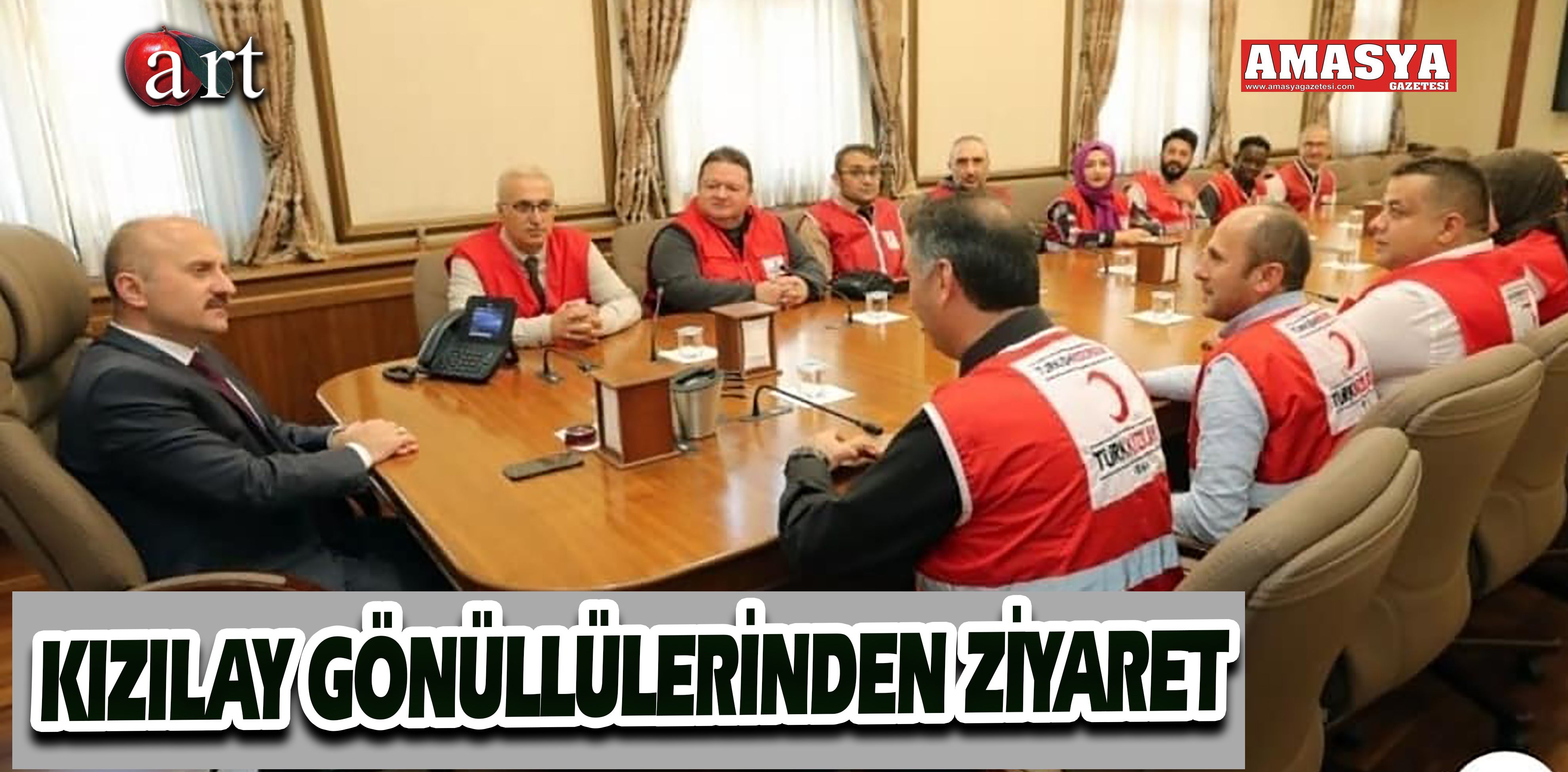 KIZILAY GÖNÜLLÜLERİNDEN ZİYARET