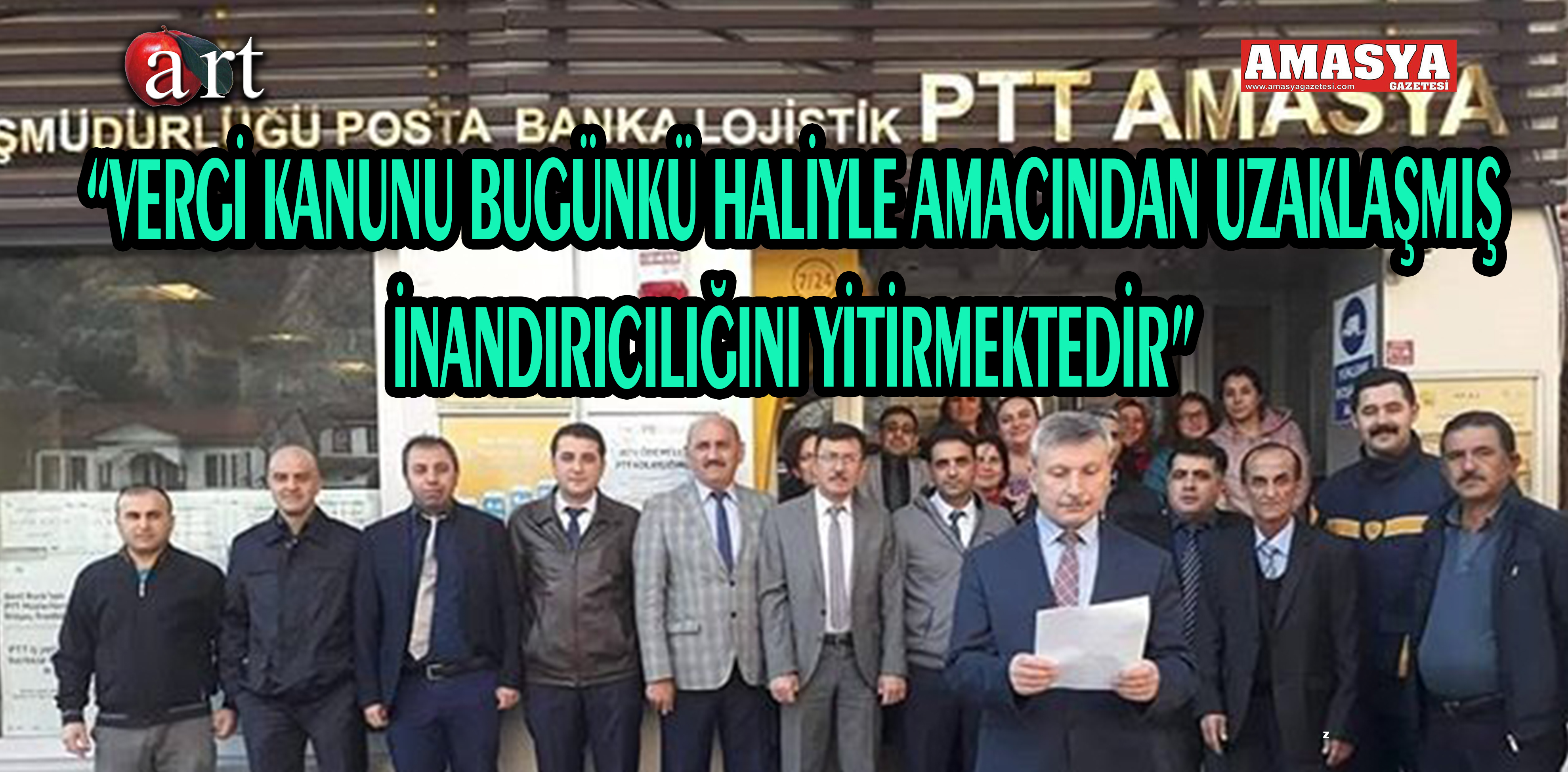 “VERGİ KANUNU BUGÜNKÜ HALİYLE AMACINDAN UZAKLAŞMIŞ İNANDIRICILIĞINI YİTİRMEKTEDİR”