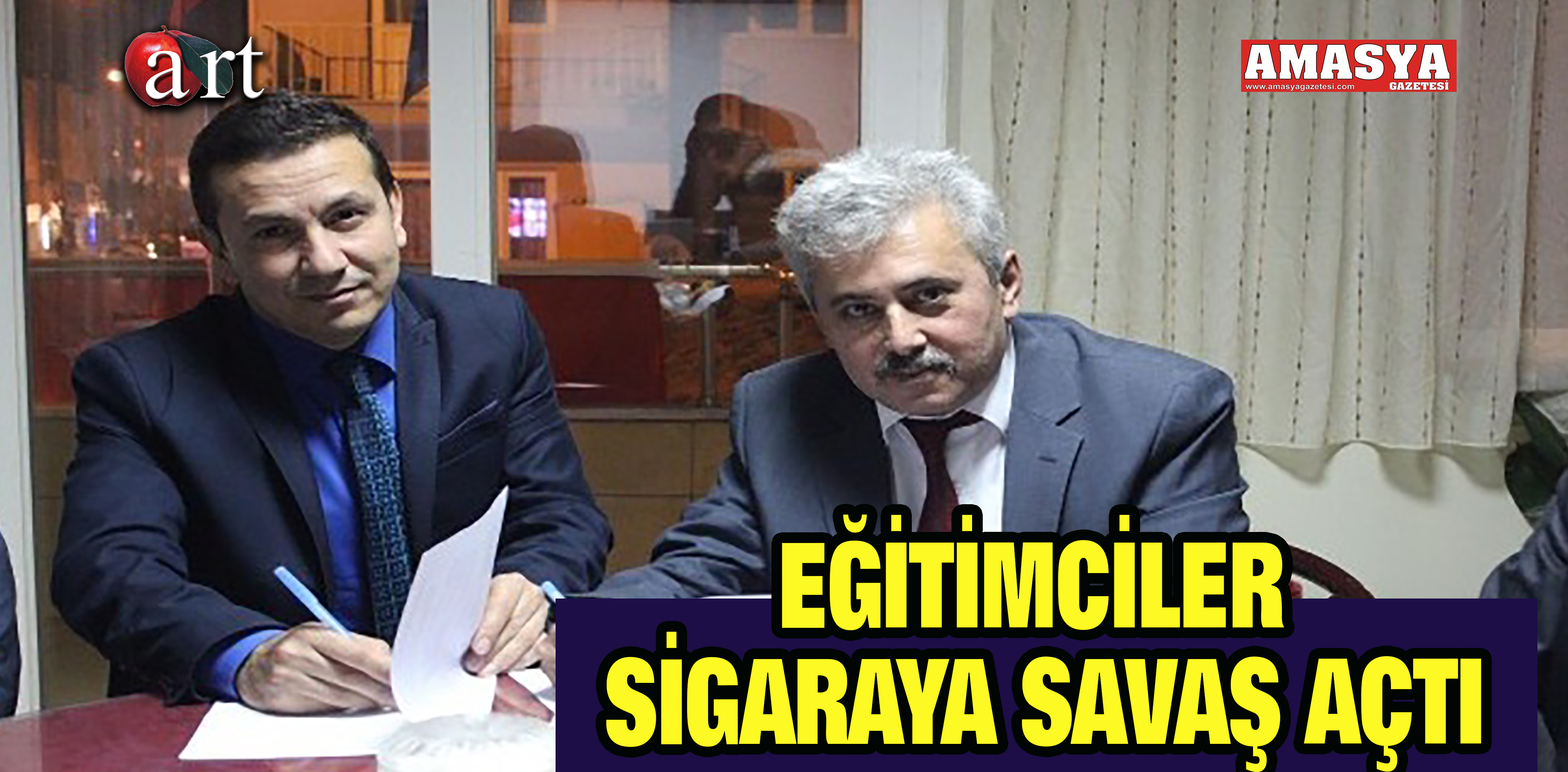 EĞİTİMCİLER SİGARAYA SAVAŞ AÇTI