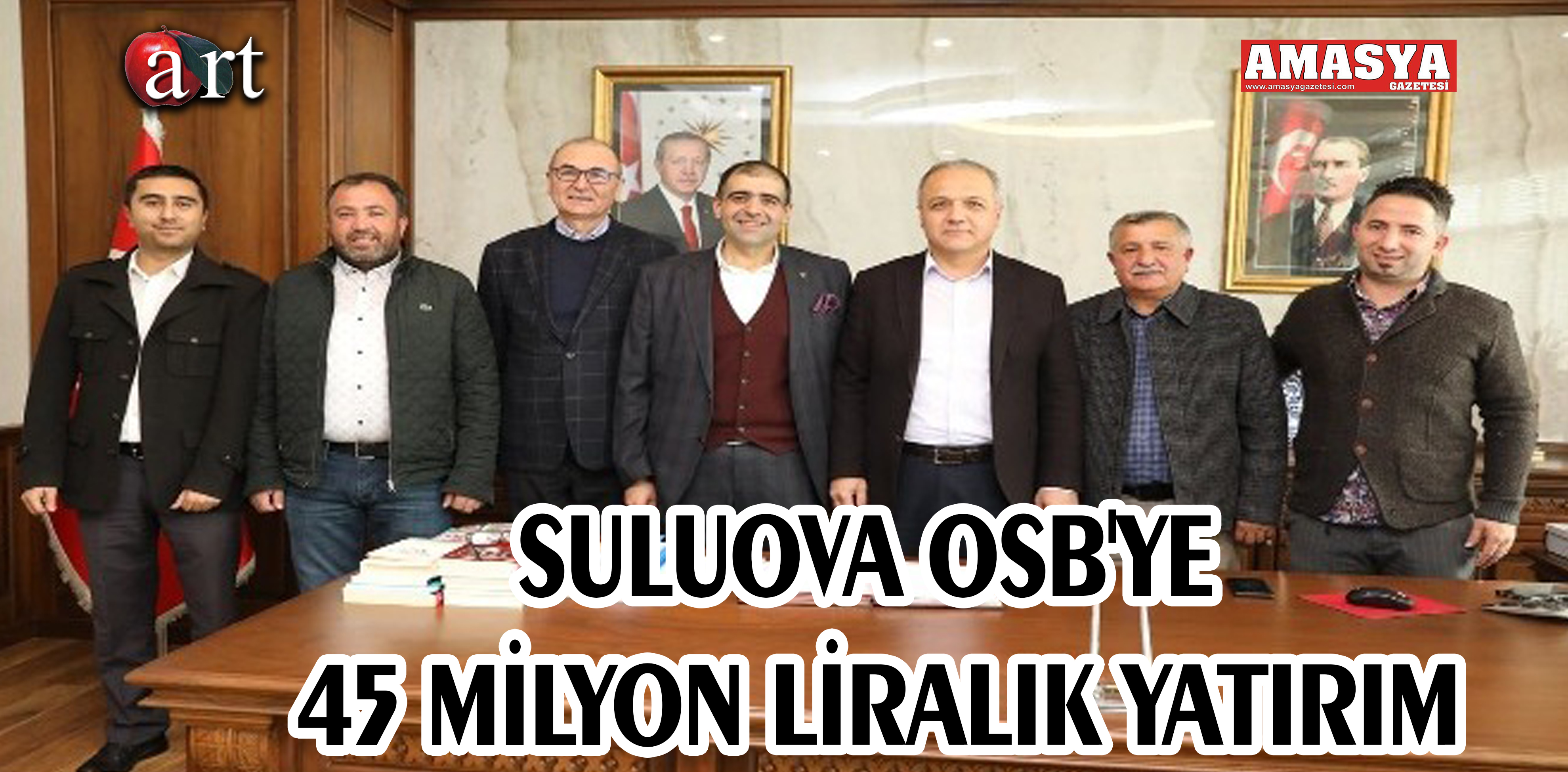 SULUOVA OSB’YE 45 MİLYON LİRALIK YATIRIM