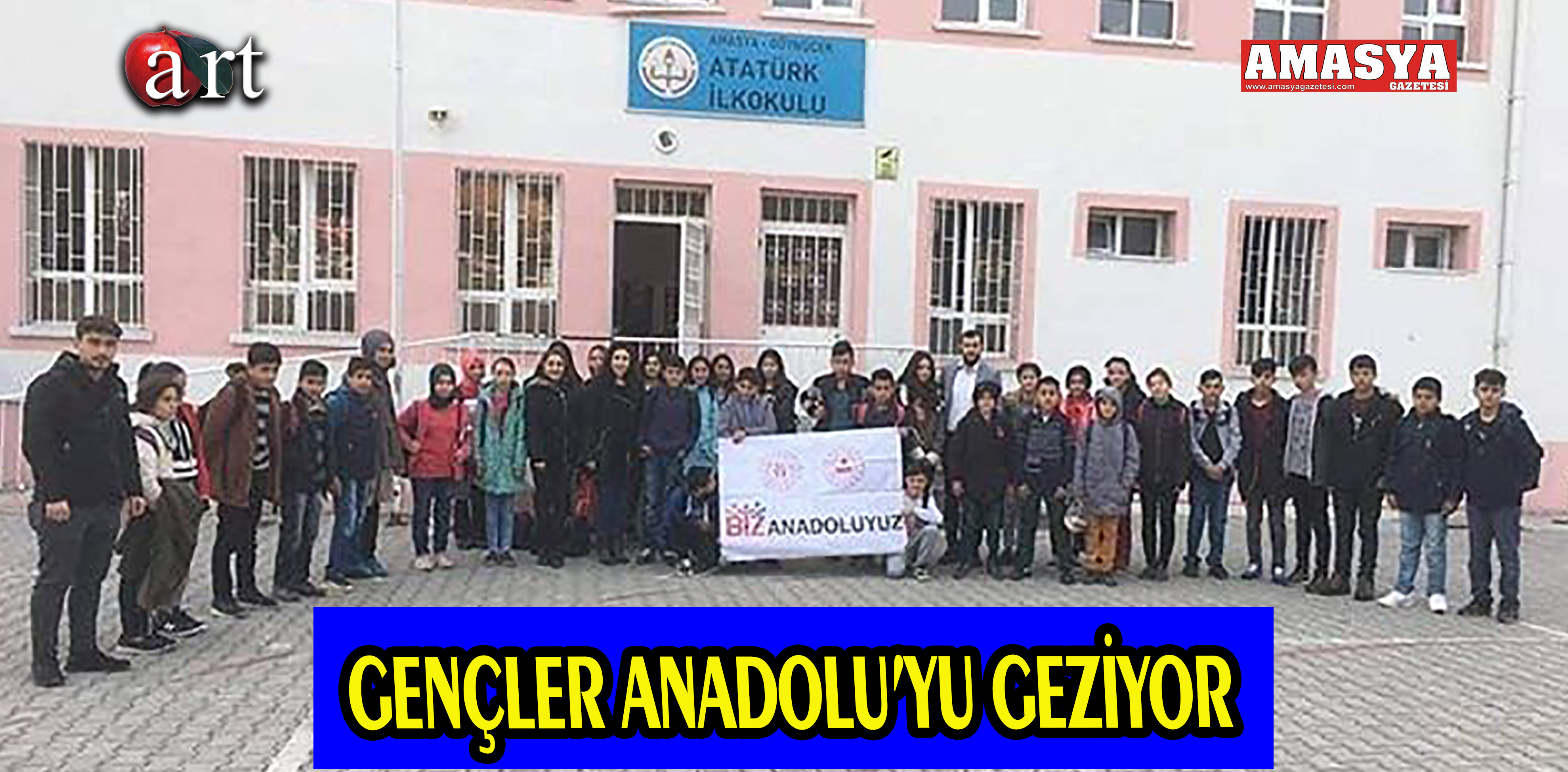 GENÇLER ANADOLU’YU GEZİYOR