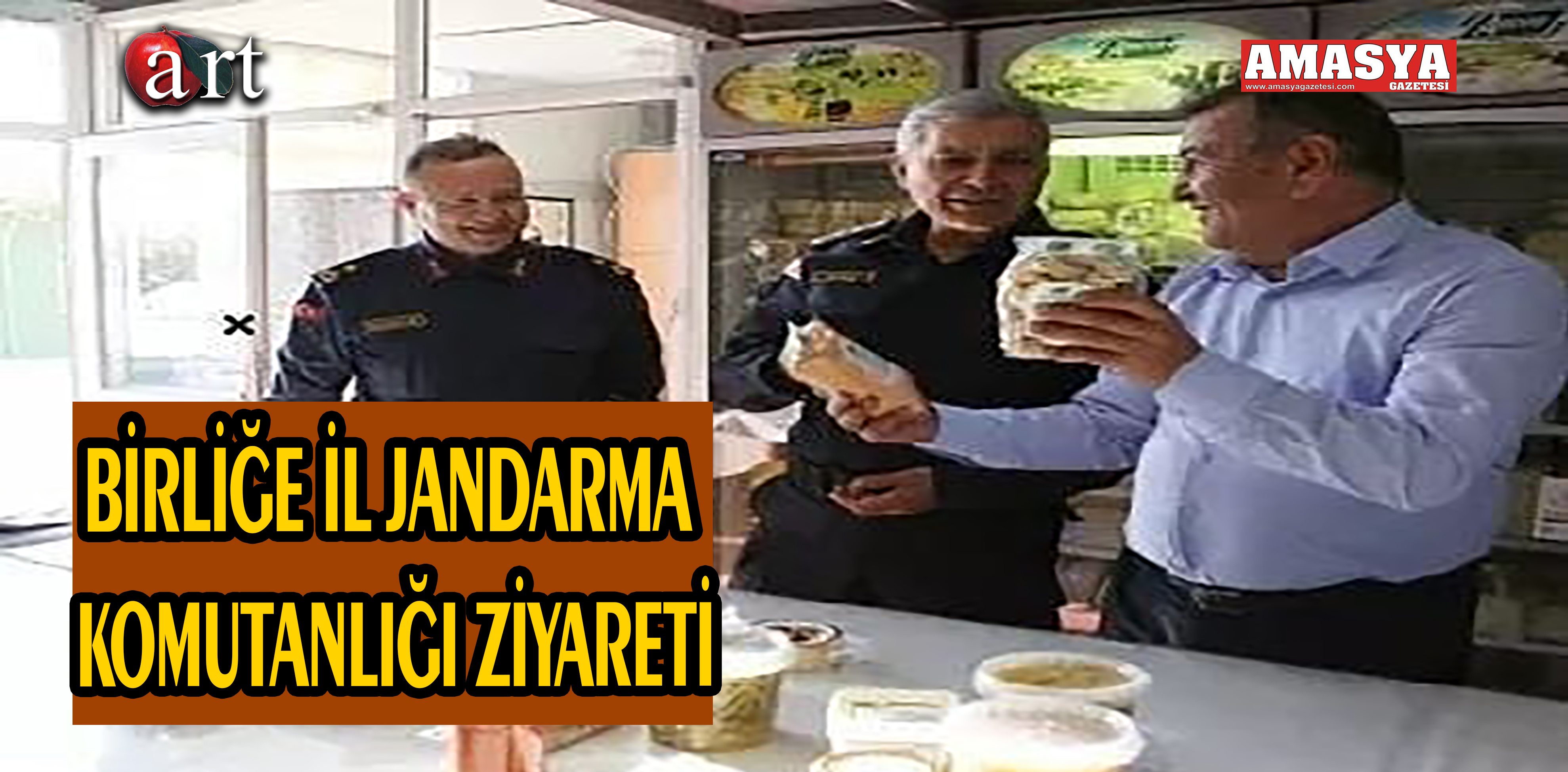 BİRLİĞE İL JANDARMA KOMUTANLIĞI ZİYARETİ